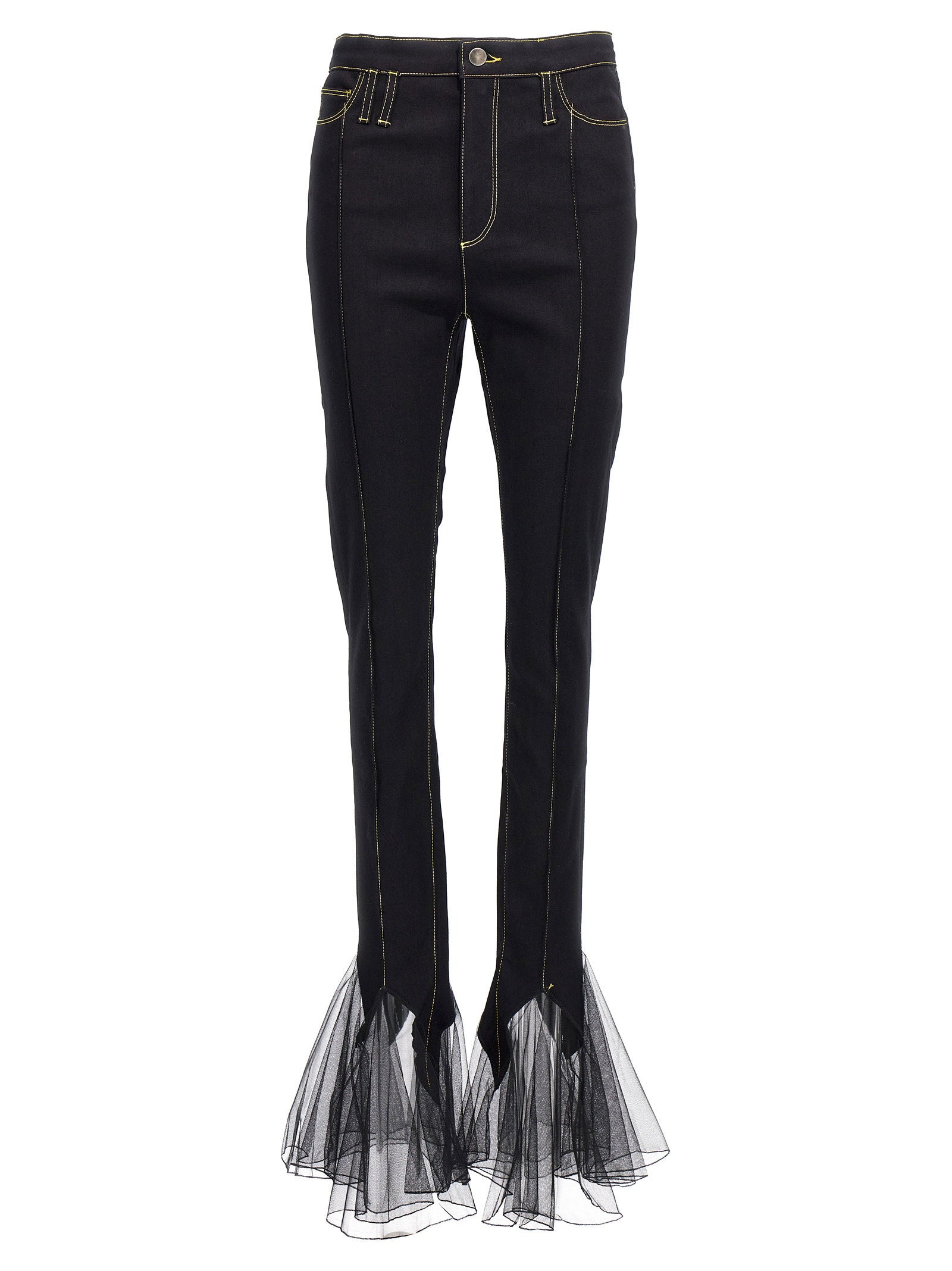 Nensi Dojaka Nensi Dojaka Tulle Jeans