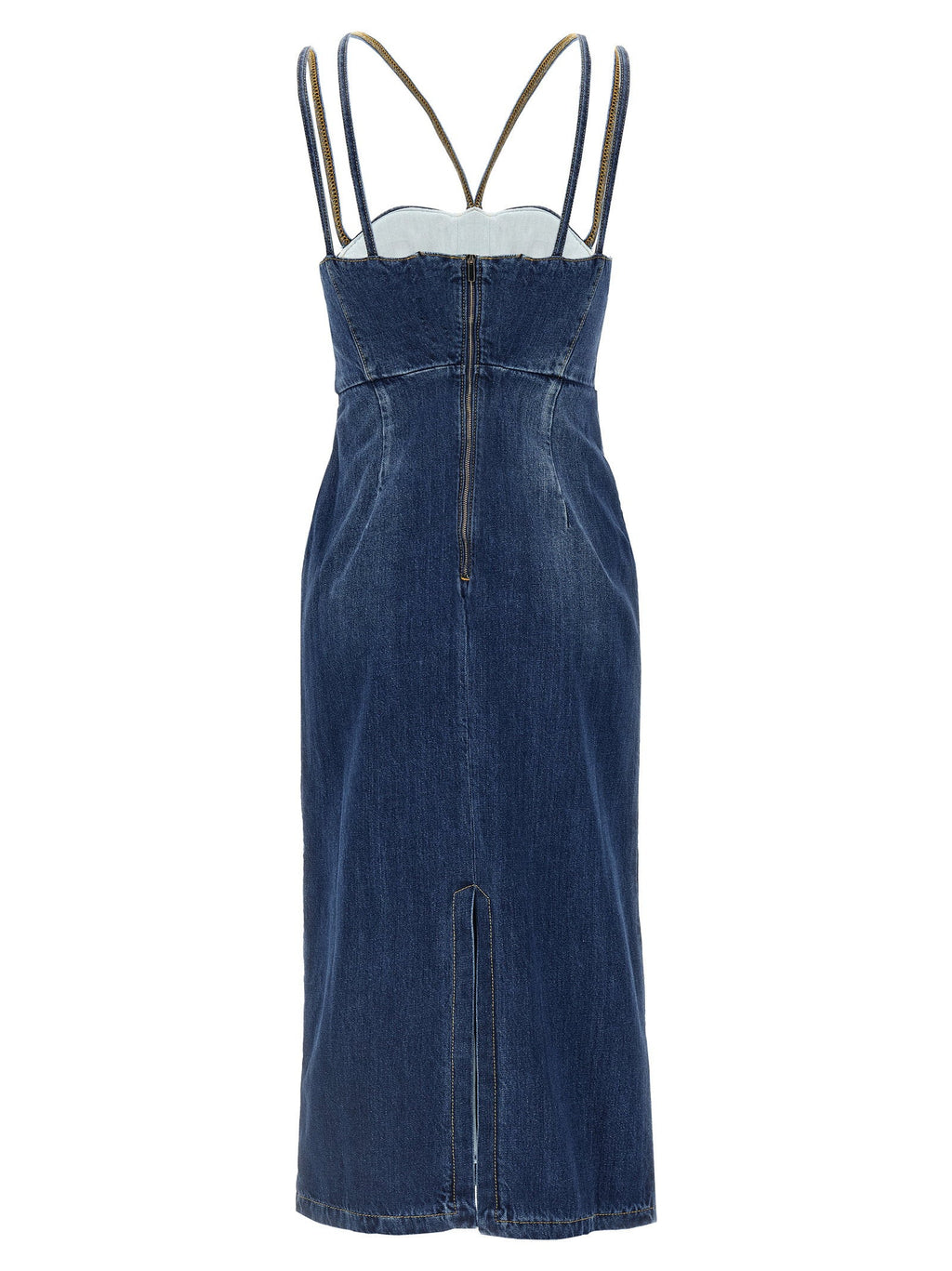 Nensi Dojaka Nensi Dojaka Denim Dress