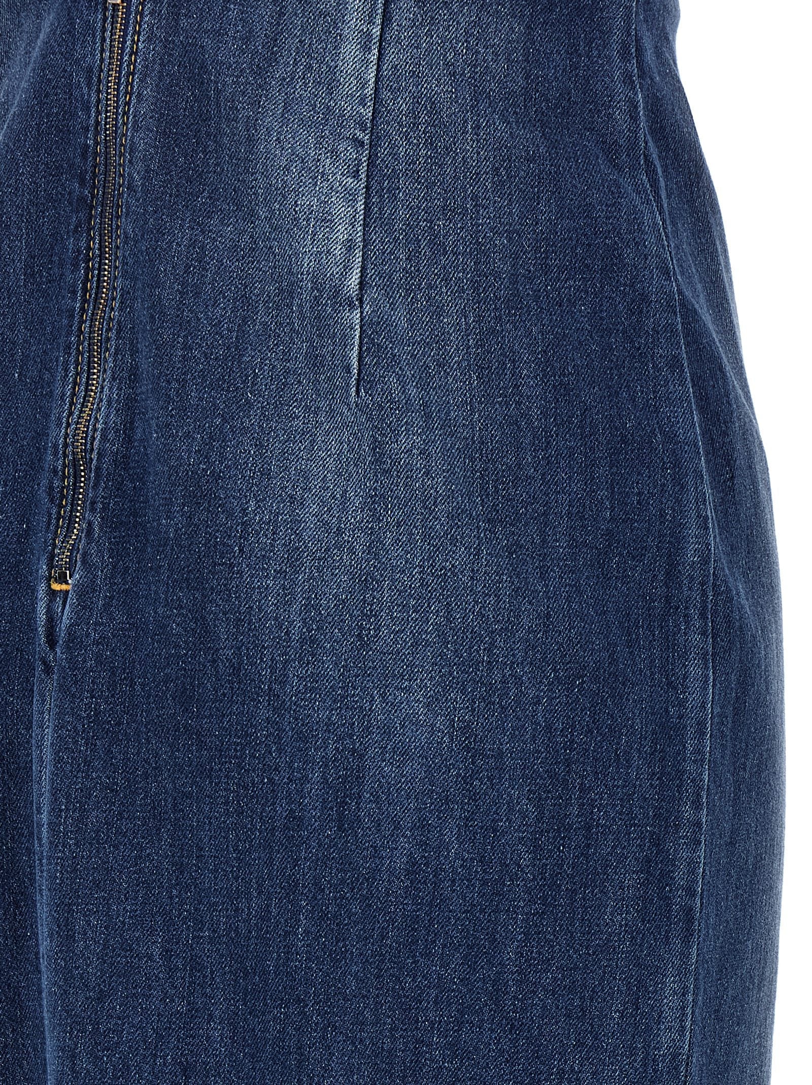 Nensi Dojaka Nensi Dojaka Denim Dress
