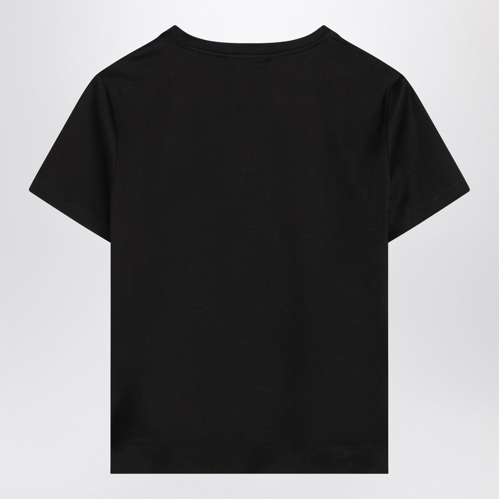 Max Mara Max Mara Black cotton T-shirt