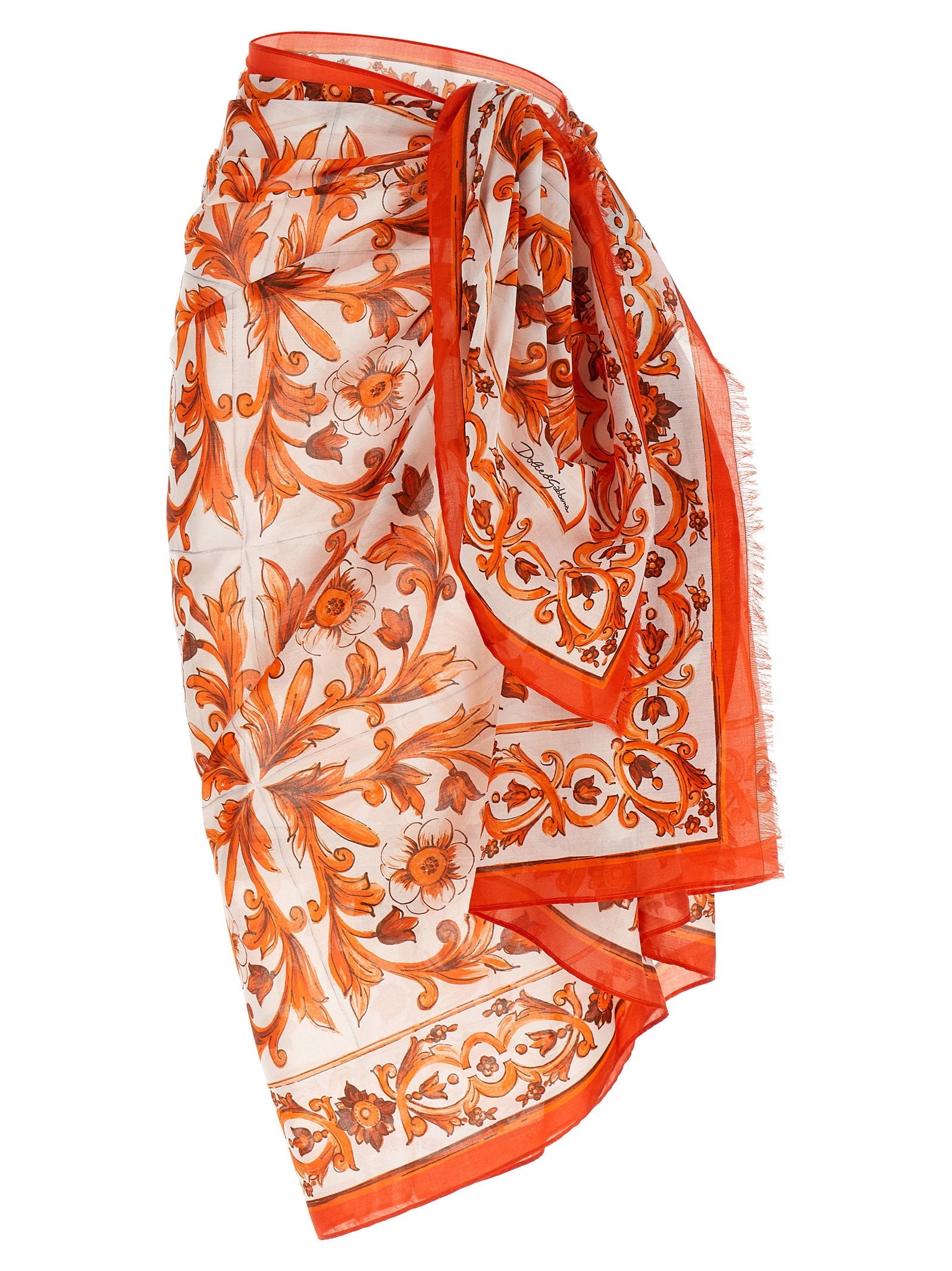 Dolce & Gabbana Dolce & Gabbana Maiolica Sarong Skirt