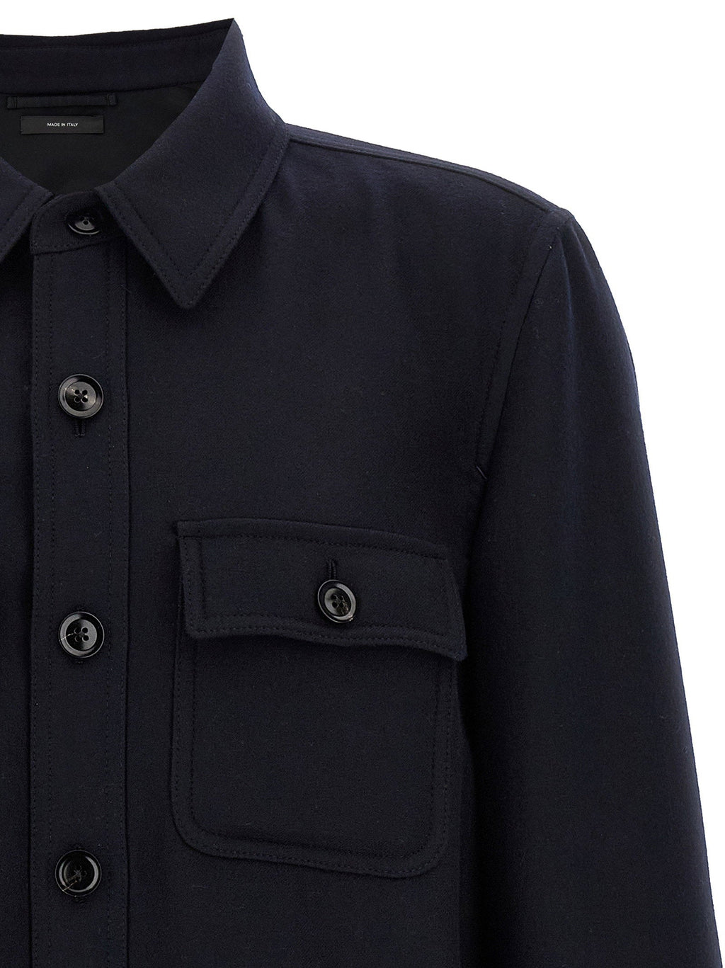 Tom Ford Tom Ford Double Splittable Light Wool Overshirt