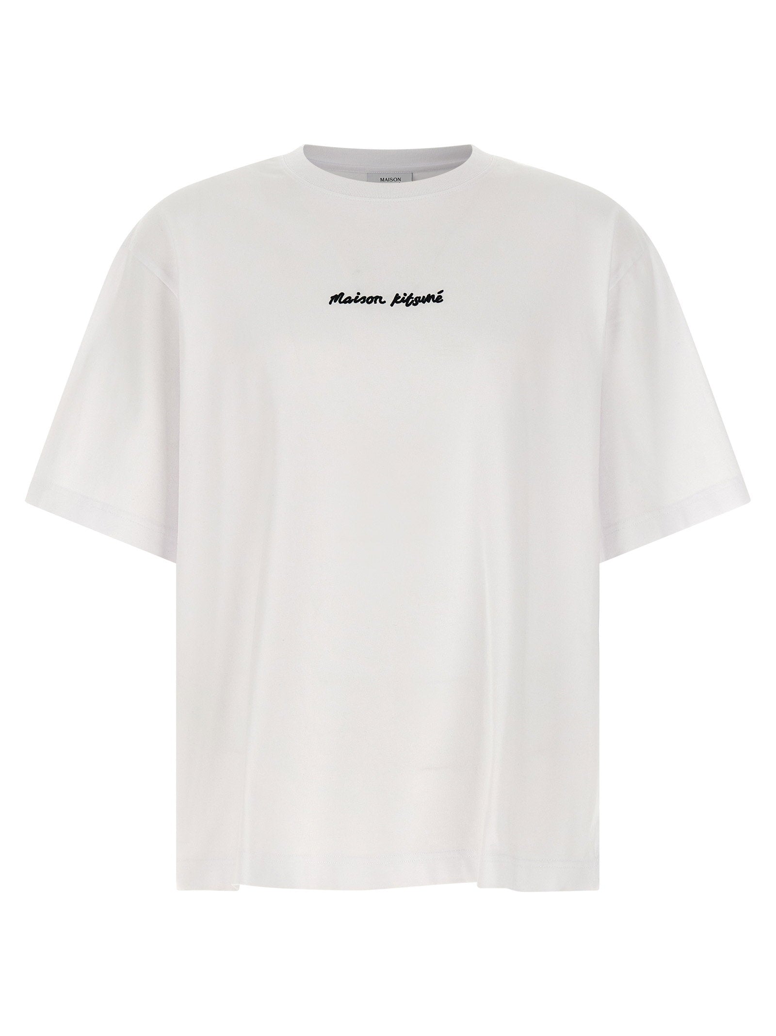 Maison Kitsuné Maison Kitsuné Logo Embroidery T-shirt
