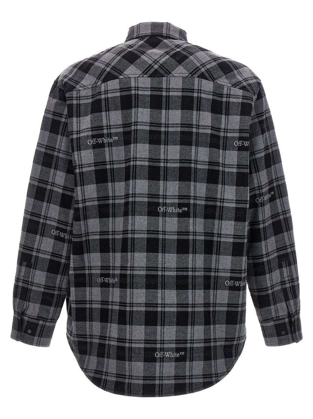 Off White Off White Check Flannel Padded Jacket