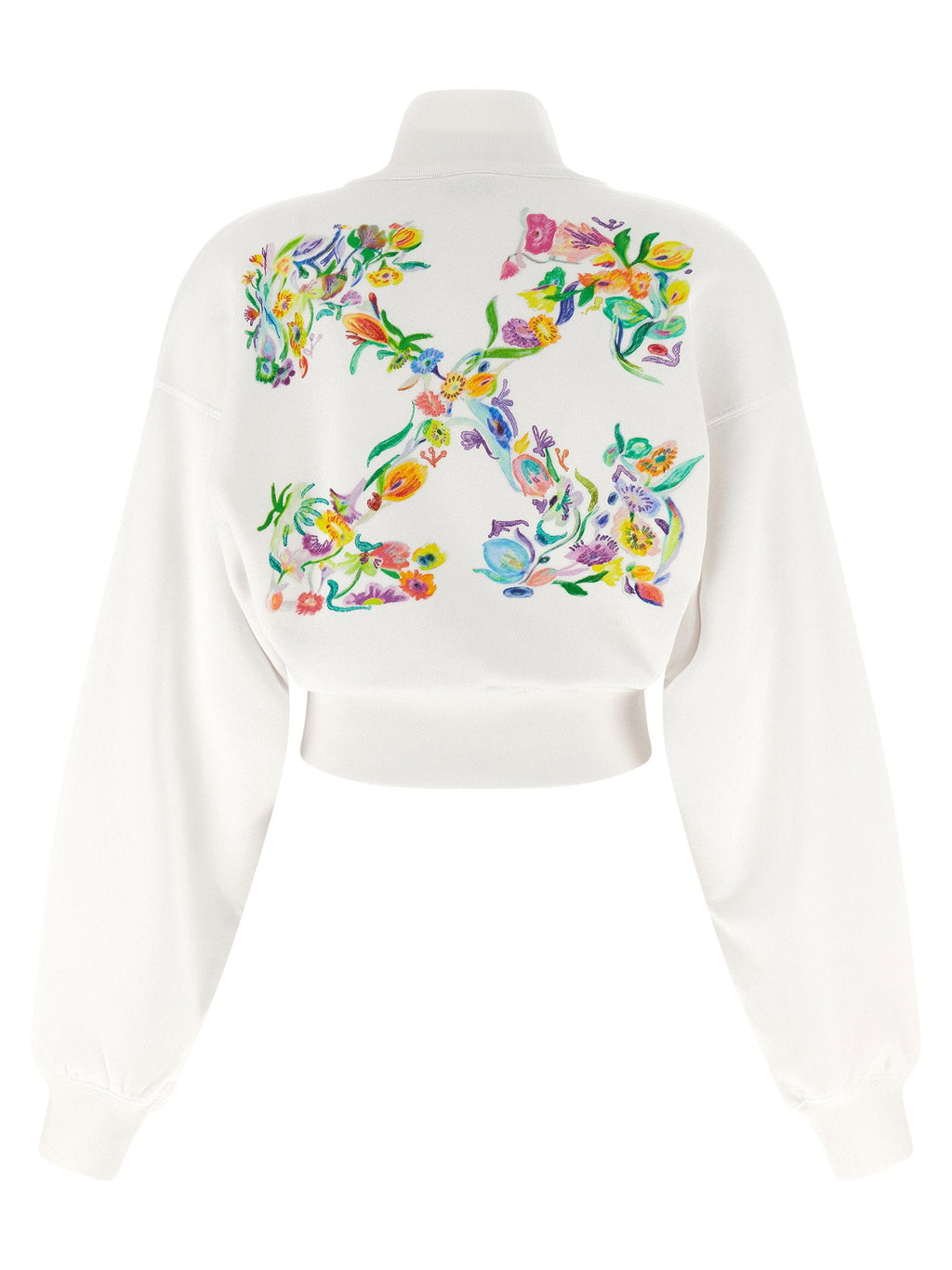 Off White Off White Arrow Glowing Flower Sweatshirt