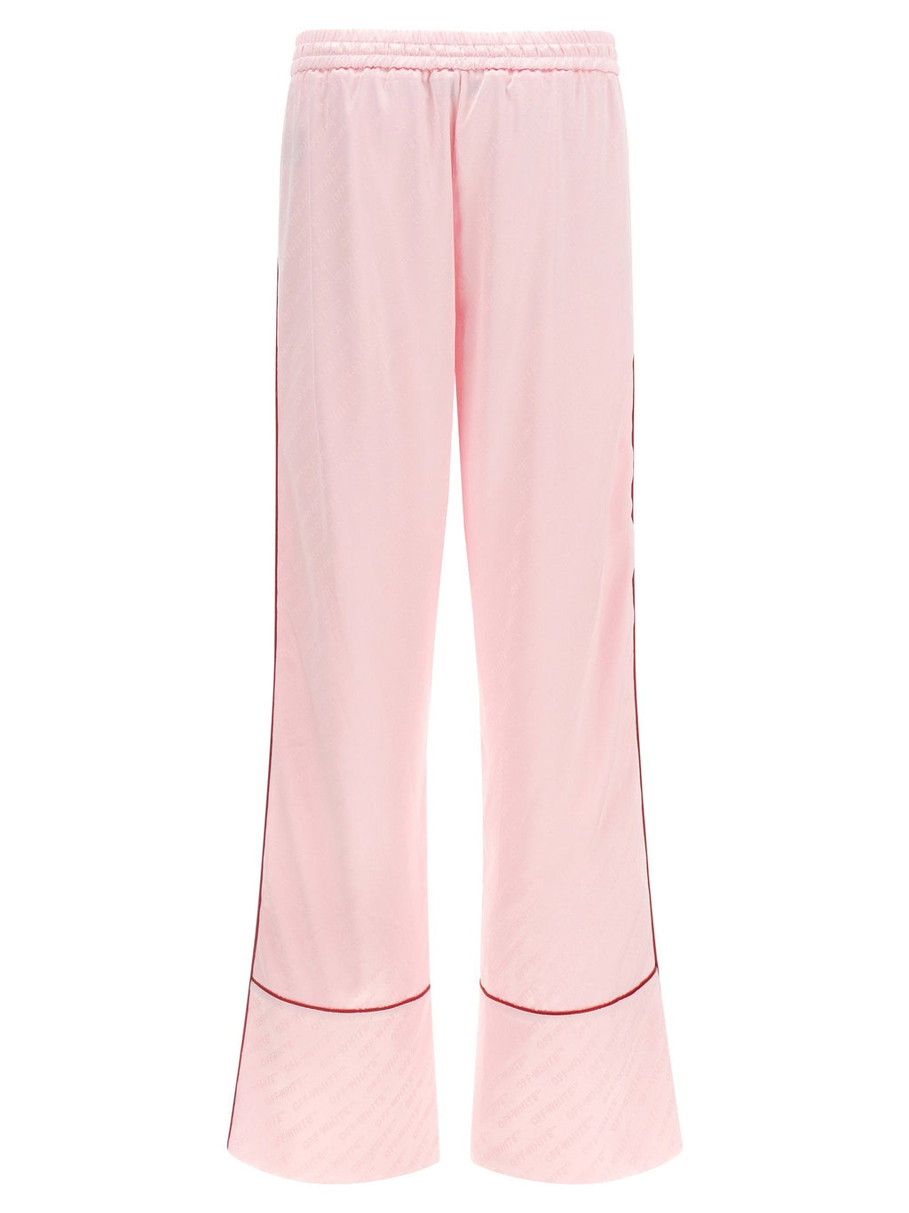 Off White Off White Jacquard Satin Pajama Pants