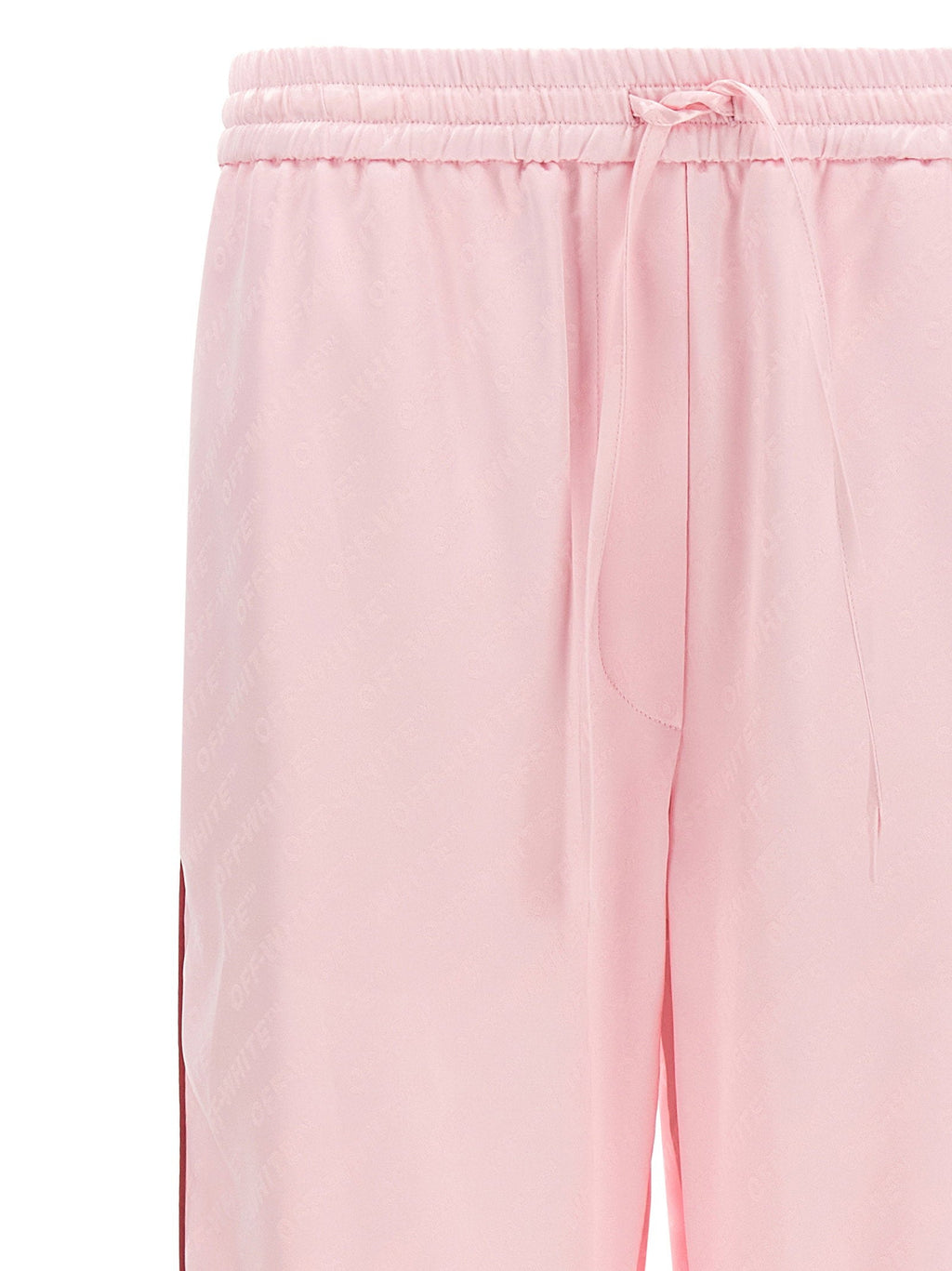 Off White Off White Jacquard Satin Pajama Pants