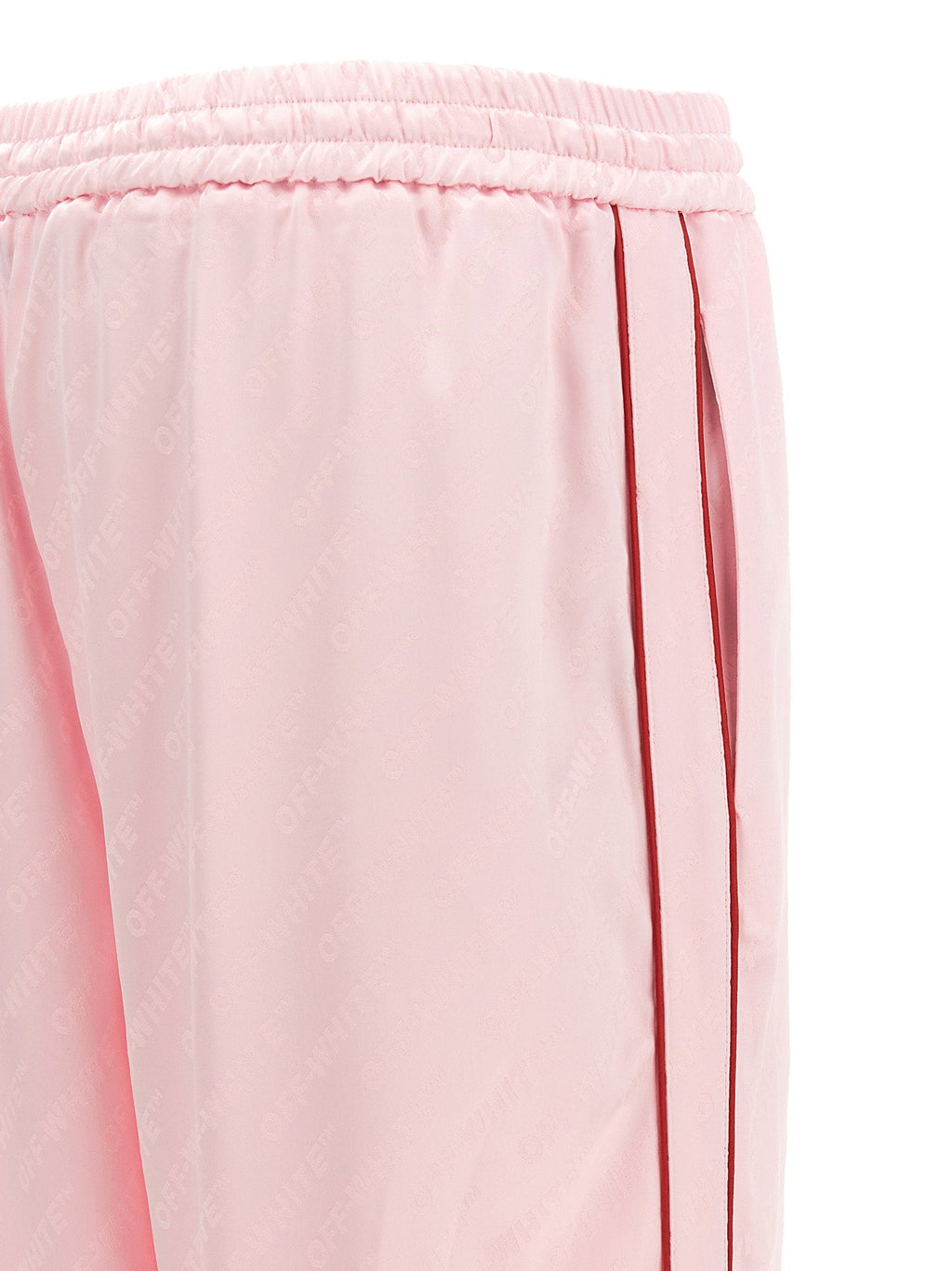 Off White Off White Jacquard Satin Pajama Pants