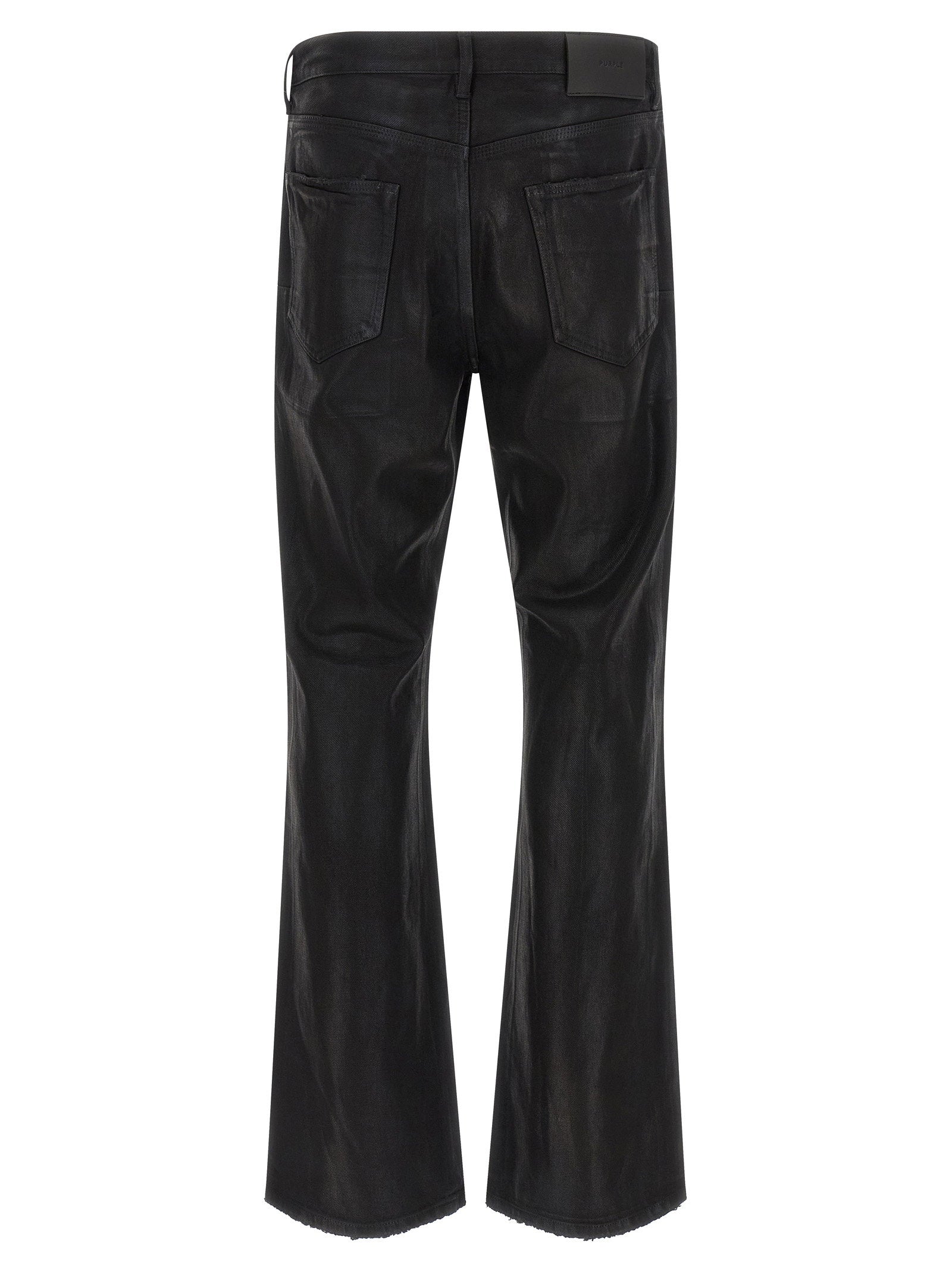 Purple Purple P026 Rinsed Foil Boot Jeans