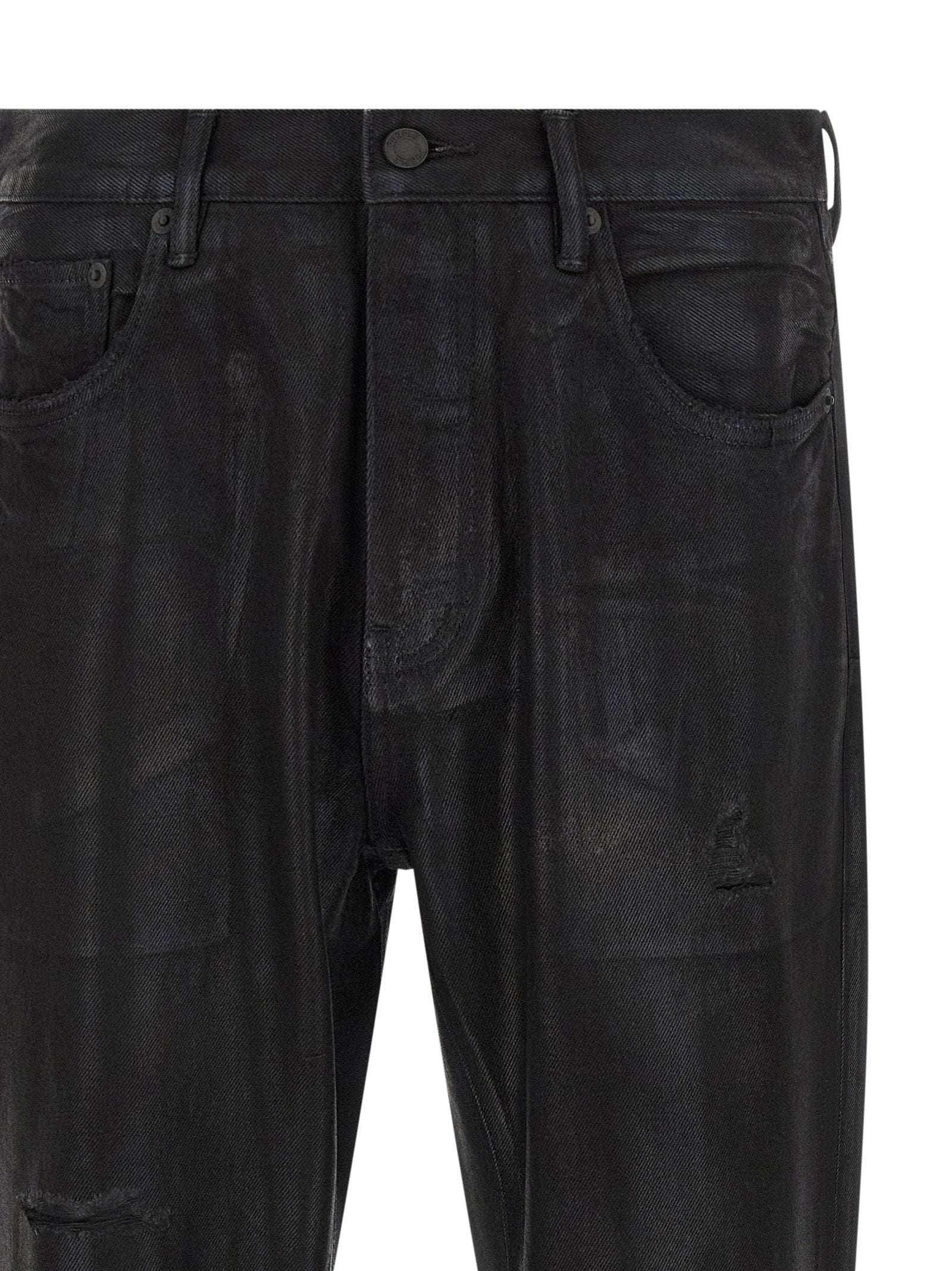 Purple Purple P026 Rinsed Foil Boot Jeans