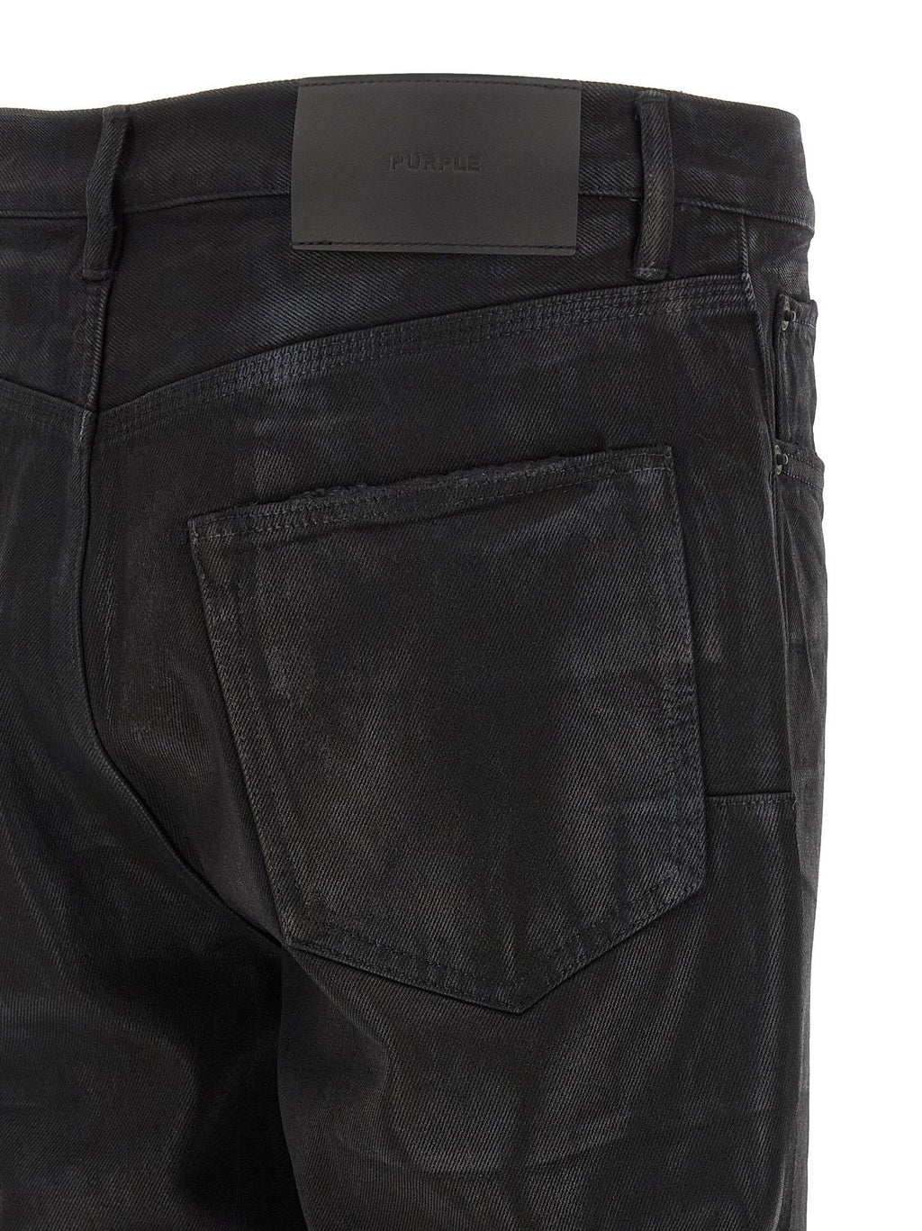 Purple Purple P026 Rinsed Foil Boot Jeans