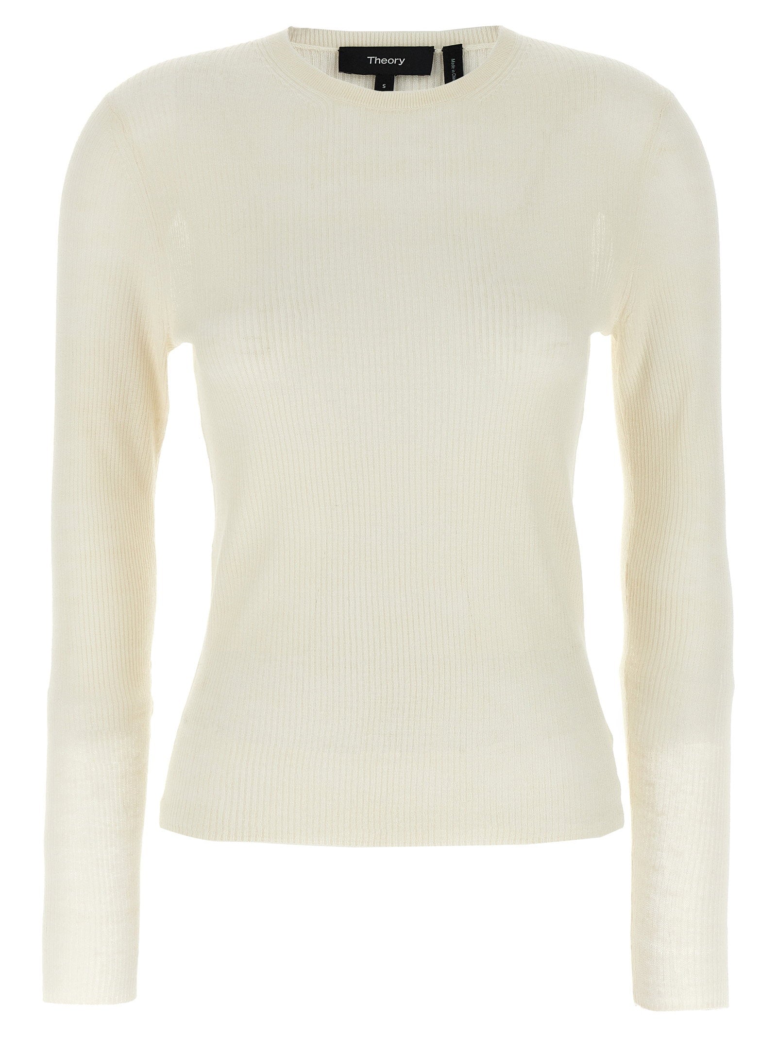 Theory Theory Viscose Linen Sweater