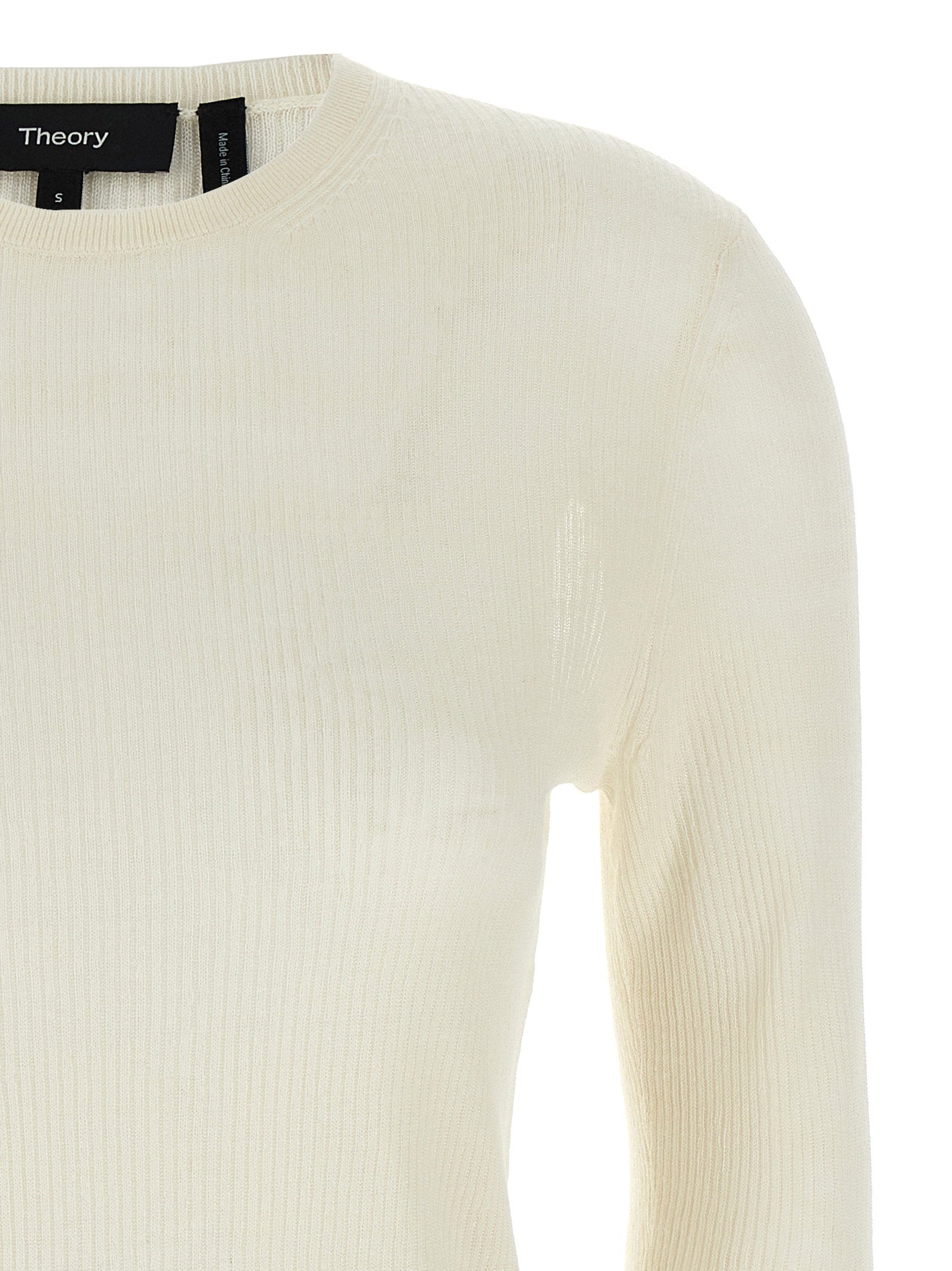 Theory Theory Viscose Linen Sweater