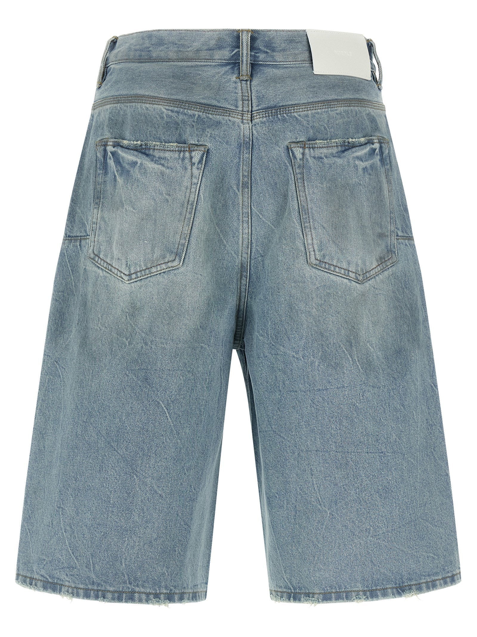 Purple Purple P070 Vintage Dust Bowl Bermuda Shorts