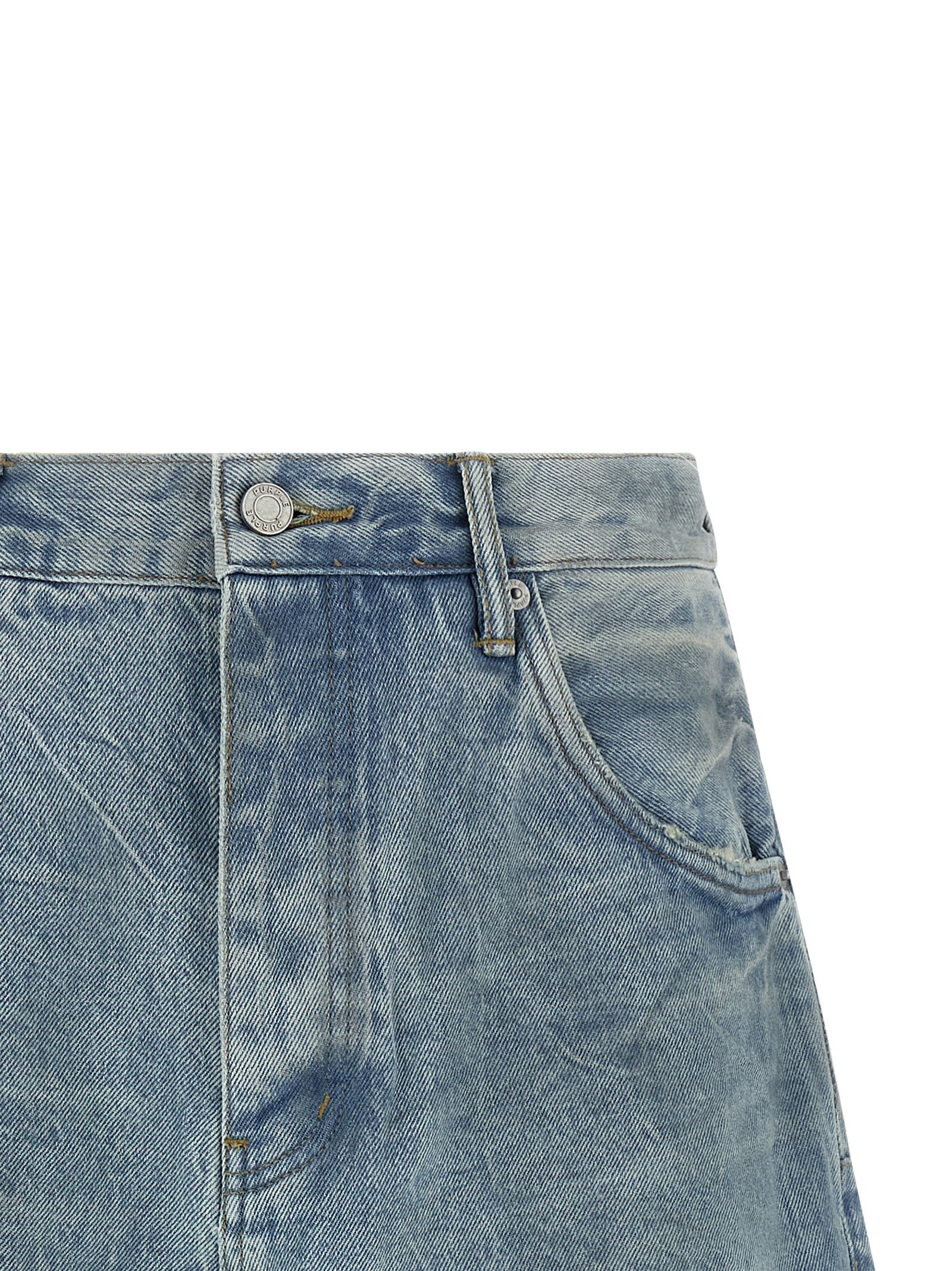 Purple Purple P070 Vintage Dust Bowl Bermuda Shorts