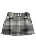 Self-Portrait Self-Portrait Bouclé Wool Skort