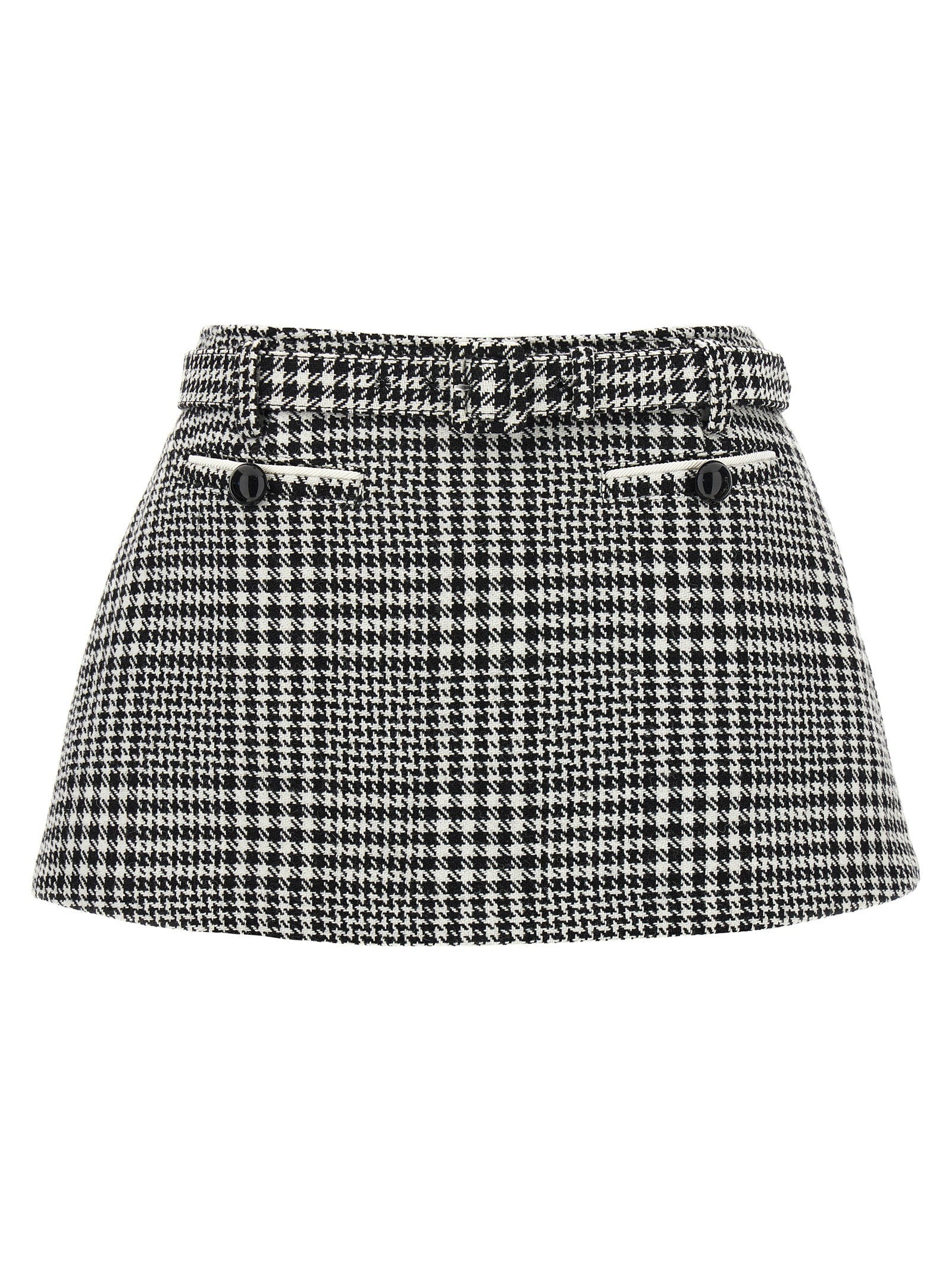 Self-Portrait Self-Portrait Bouclé Wool Skort