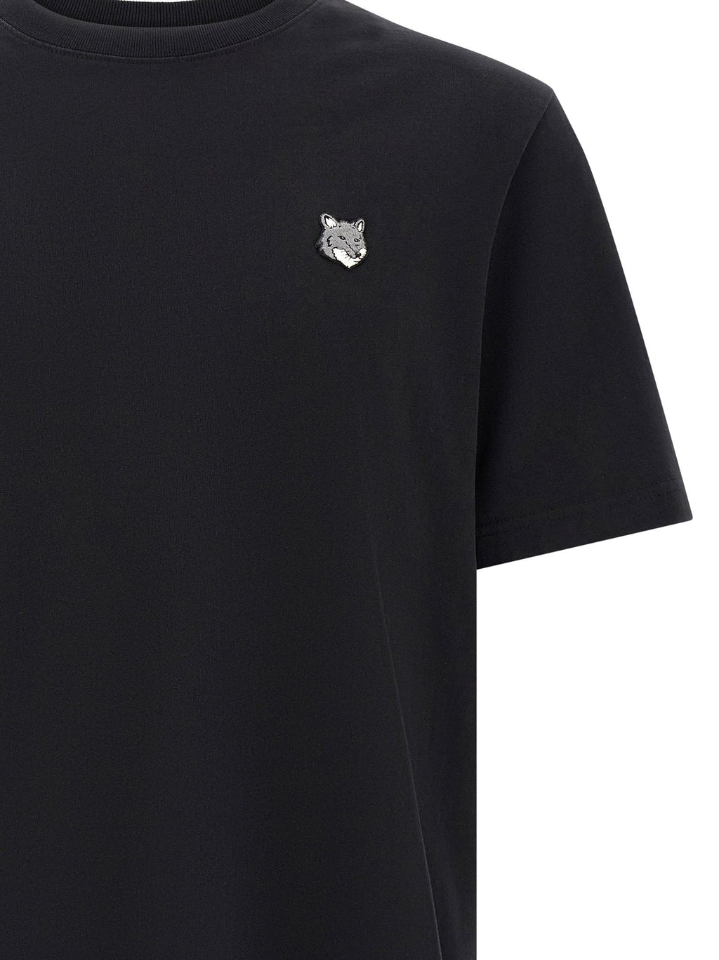 Maison Kitsuné Maison Kitsuné Grey Fox Head T-shirt