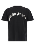 Palm Angels Palm Angels Curved Logo T-shirt