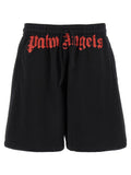 Palm Angels Palm Angels Logo Bermuda Shorts