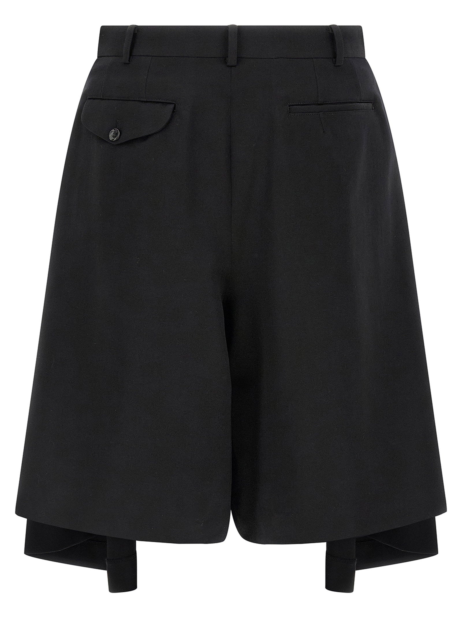 Comme Des Garçons Homme Plus Comme Des Garçons Homme Plus Extra Loose Leg Bermuda Shorts