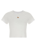Maison Kitsuné Maison Kitsuné Baby Fox Cropped T-shirt