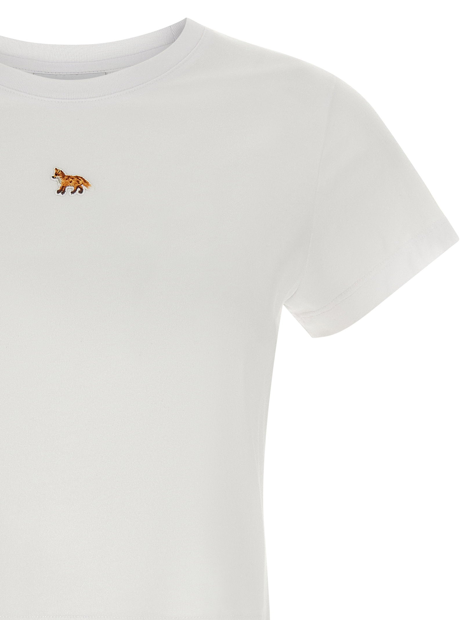 Maison Kitsuné Maison Kitsuné Baby Fox Cropped T-shirt