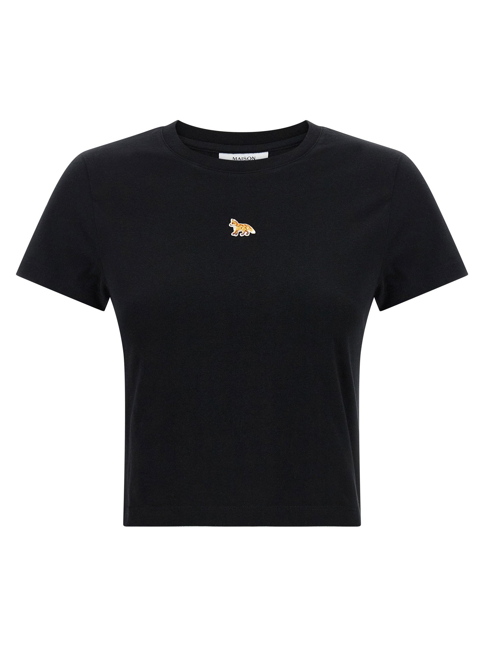 Maison Kitsuné Maison Kitsuné Baby Fox Cropped T-shirt