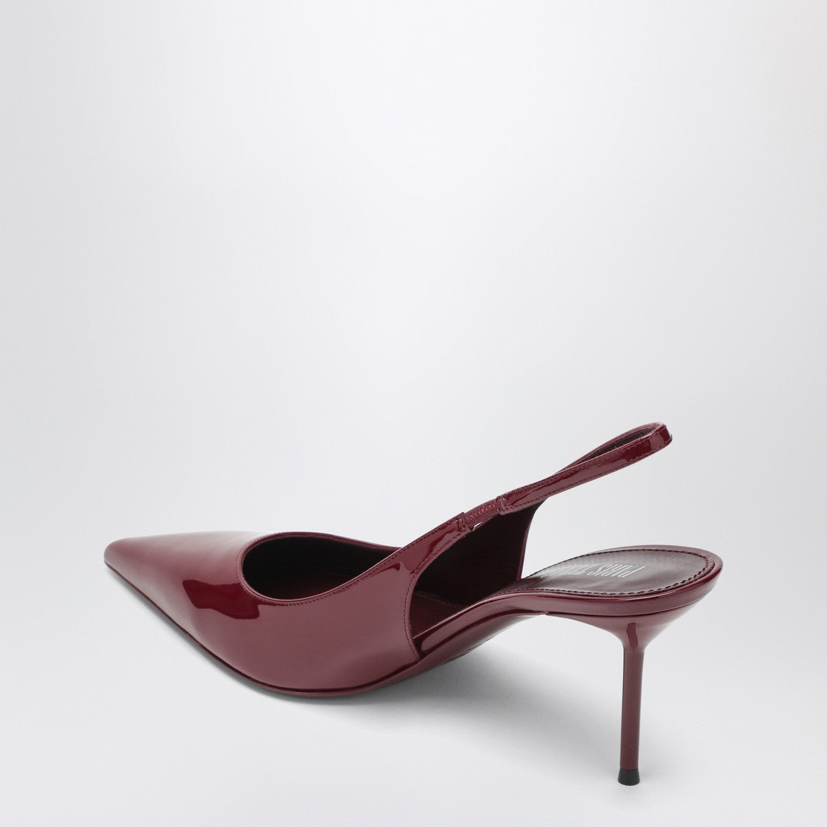 Paris Texas Paris Texas Lidia slingbacks rouge noir in patent leather