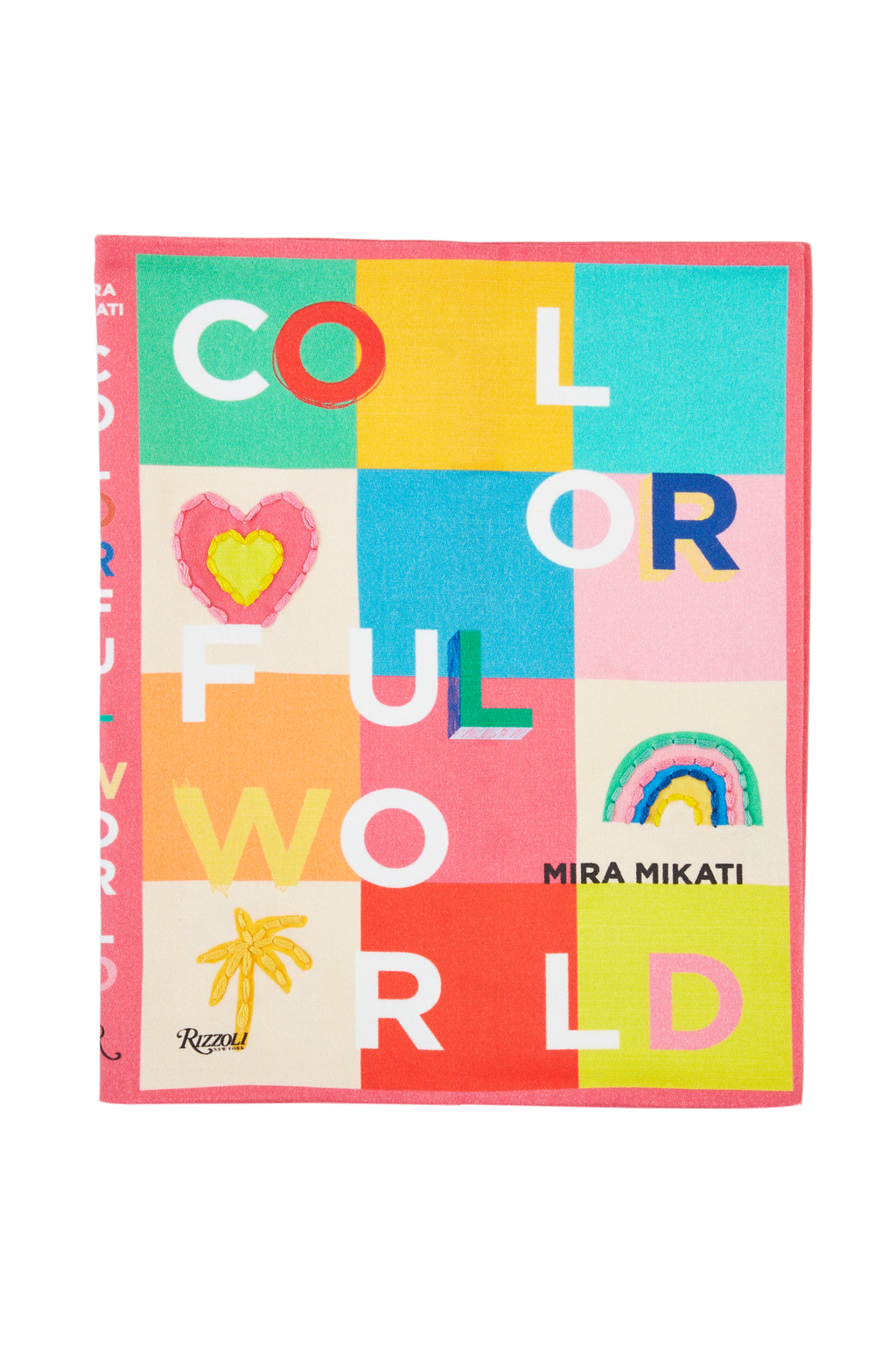 Colourful World Pink Book Cover