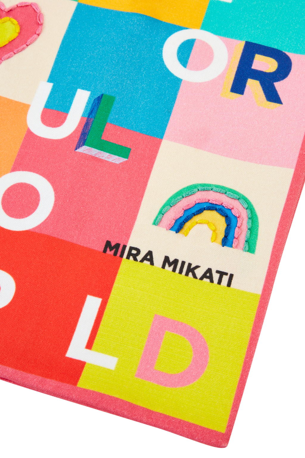 Colourful World Pink Book Cover