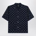 Needles Blue denim shirt with bow ties