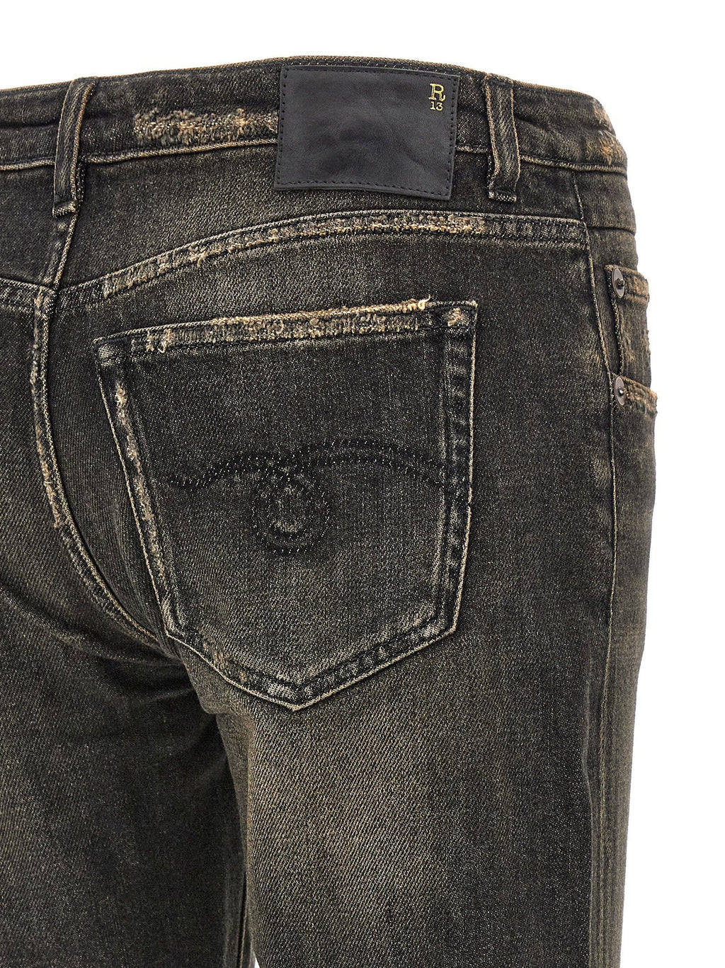 R13 R13 Boy Straight Jeans
