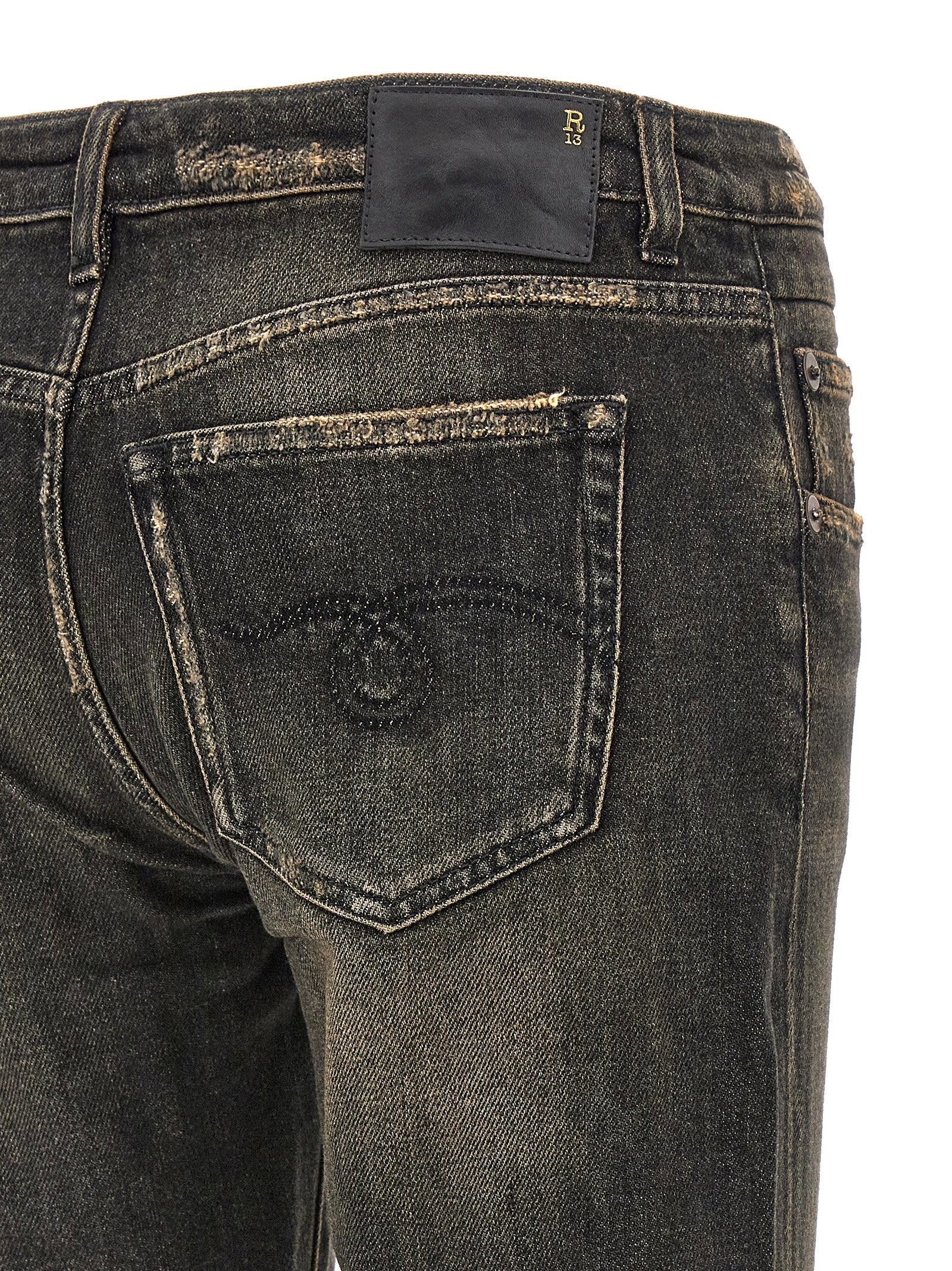 R13 R13 Boy Straight Jeans