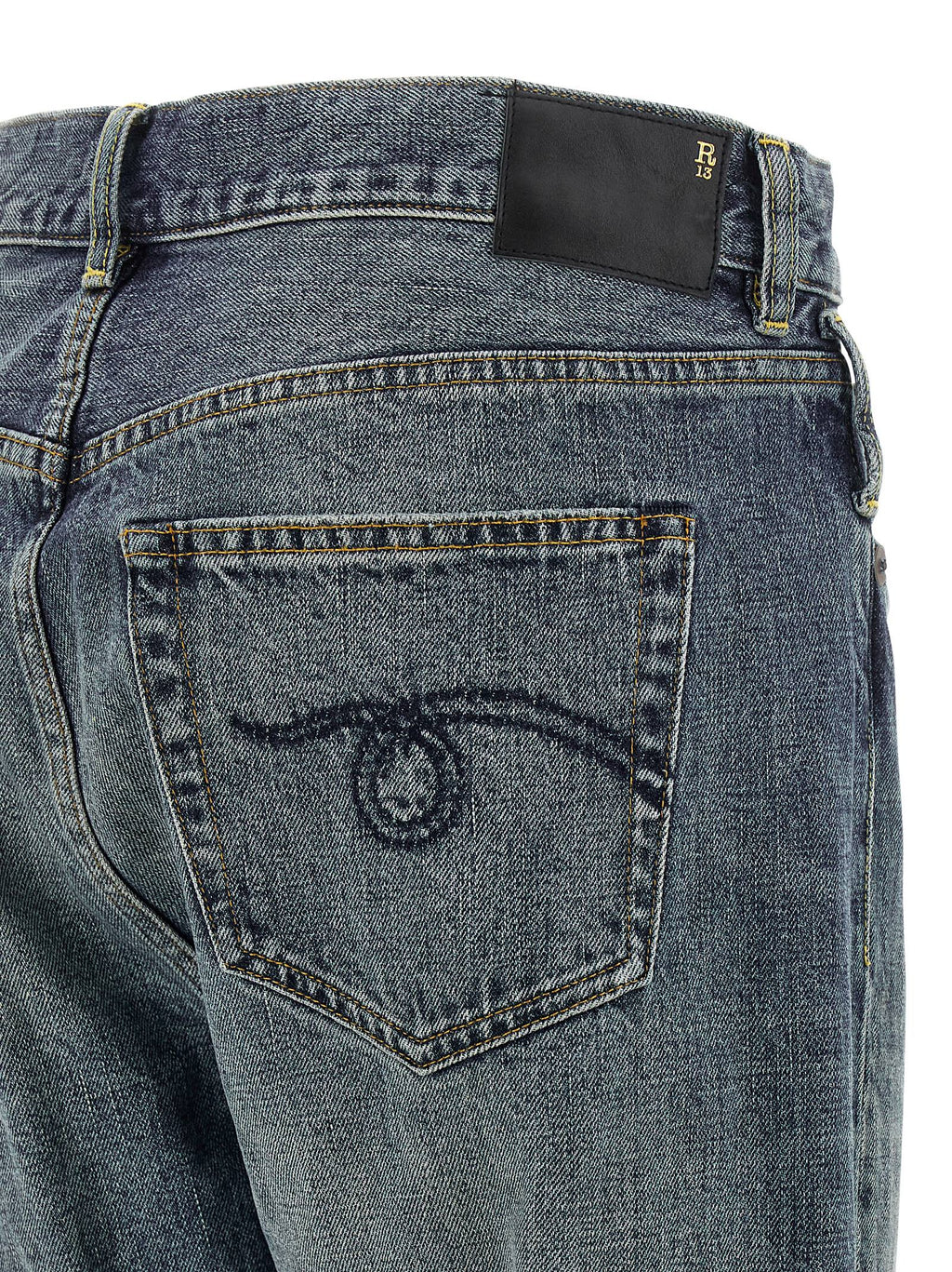 R13 R13 Crossover Jeans