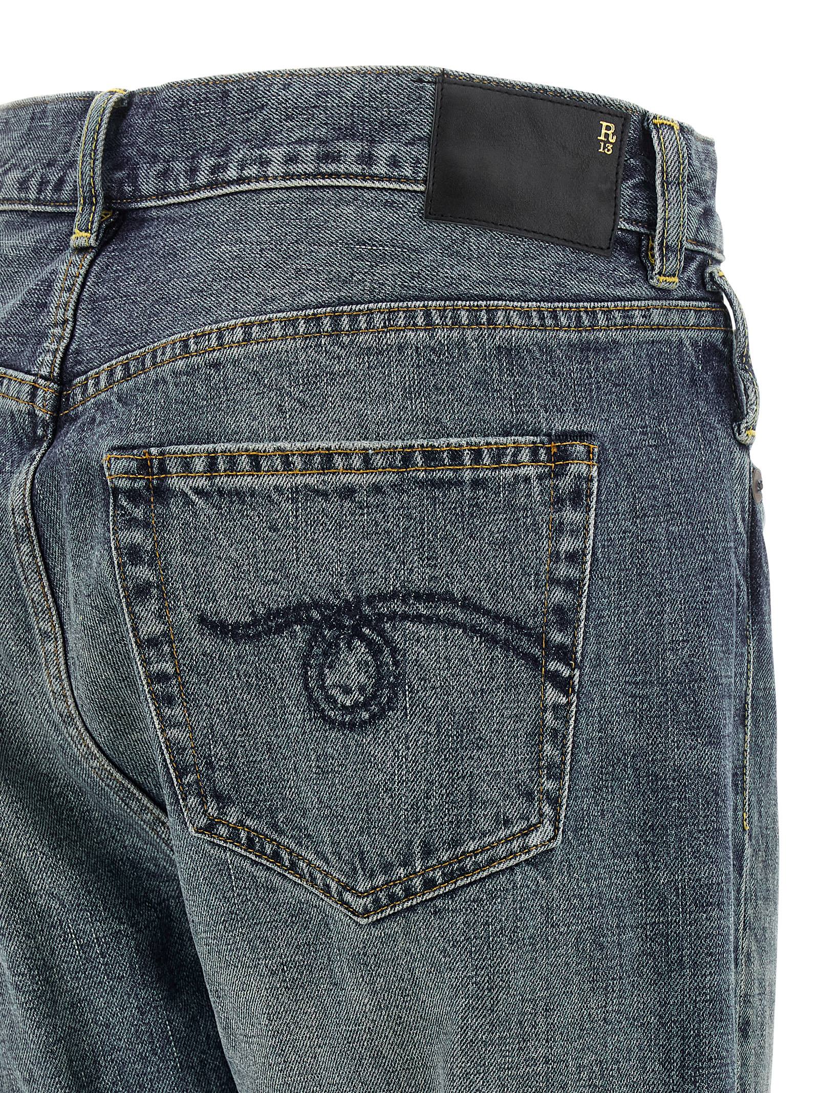 R13 R13 Crossover Jeans