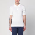 Roberto Collina White polo in cotton