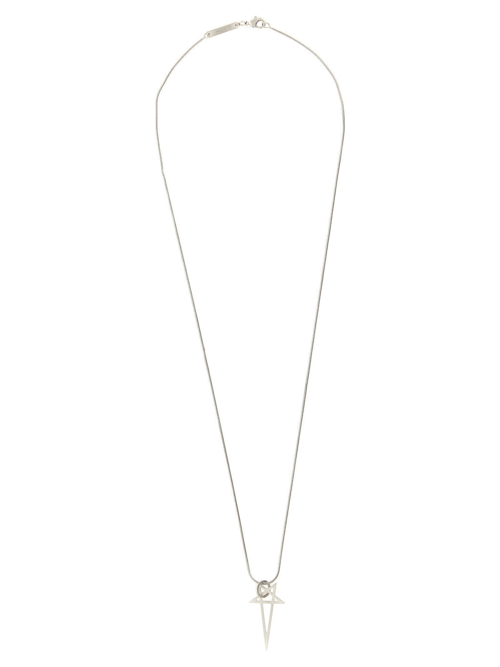 Rick Owens Rick Owens Pentagram Necklace