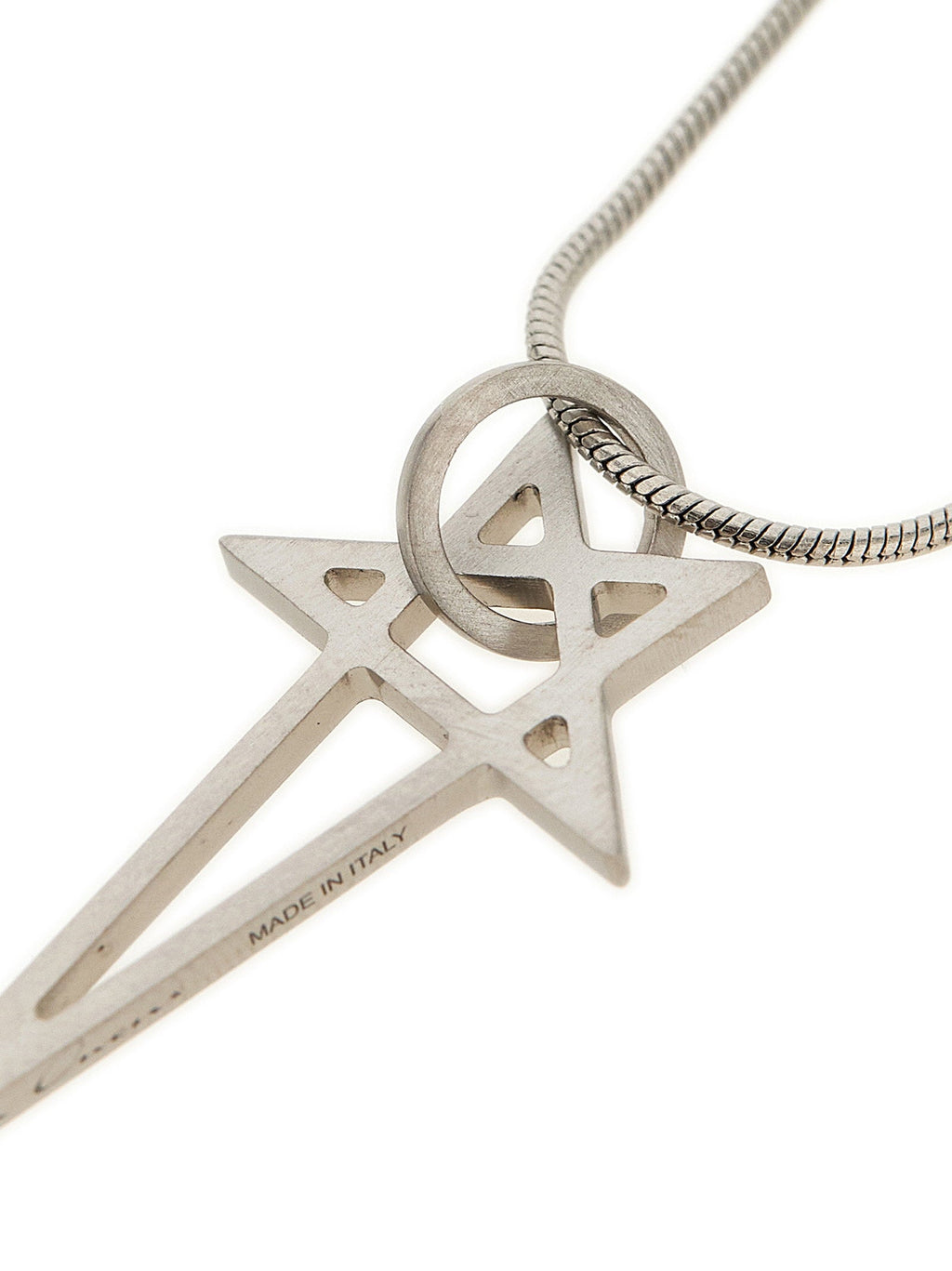 Rick Owens Rick Owens Pentagram Necklace