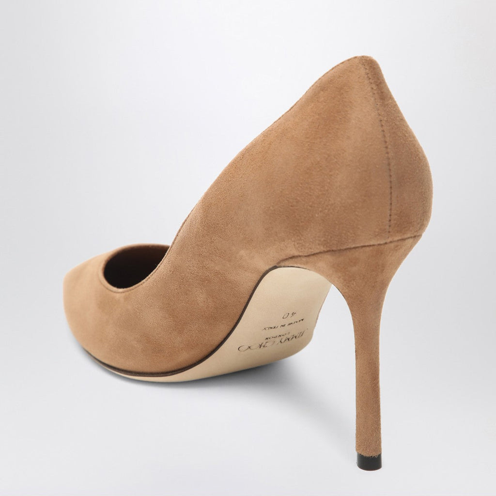 Jimmy Choo Jimmy Choo Romy 85 pumps in toffee colour suede