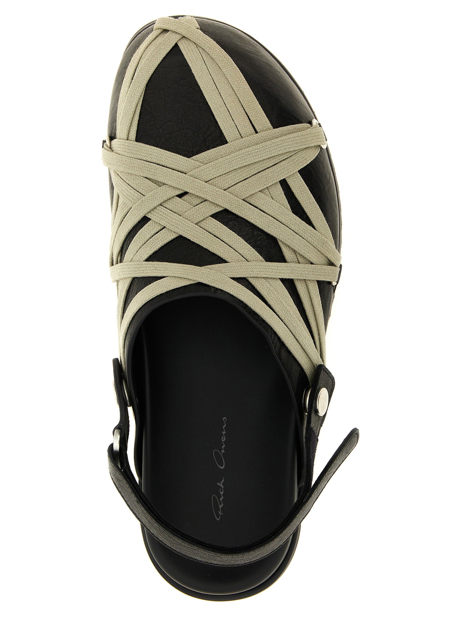 Rick Owens Rick Owens Megalace Mule Granola Sabots