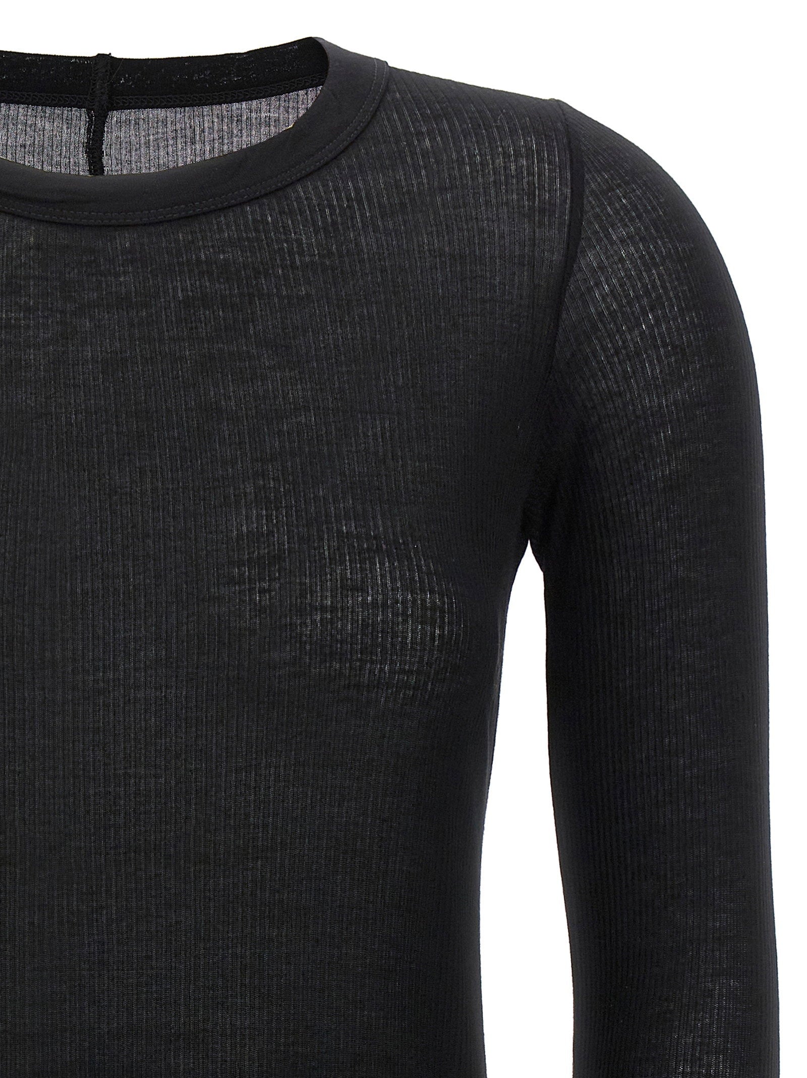 Rick Owens Rick Owens Rib Ls T T-shirt