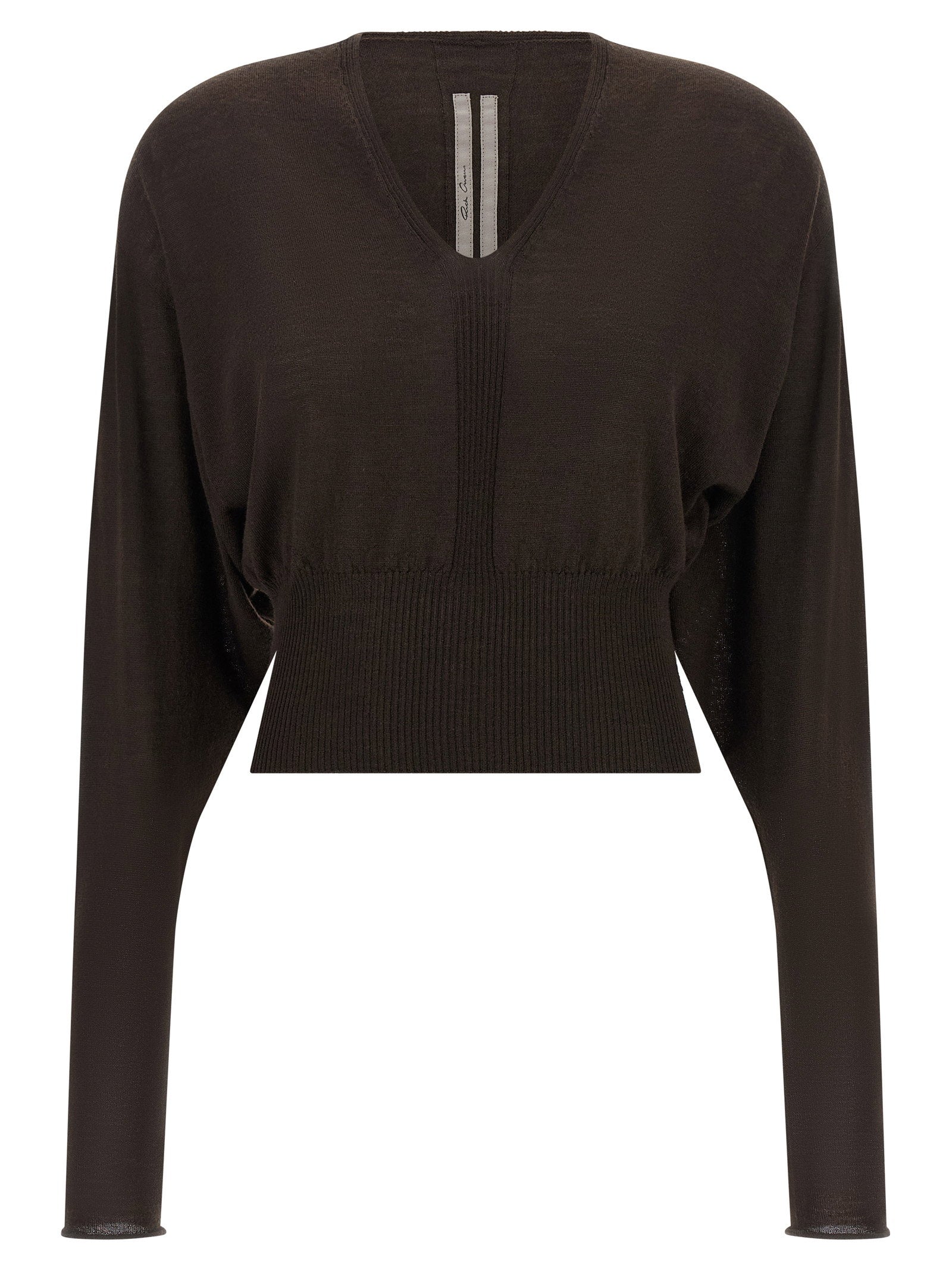 Rick Owens Rick Owens V Cropped Top