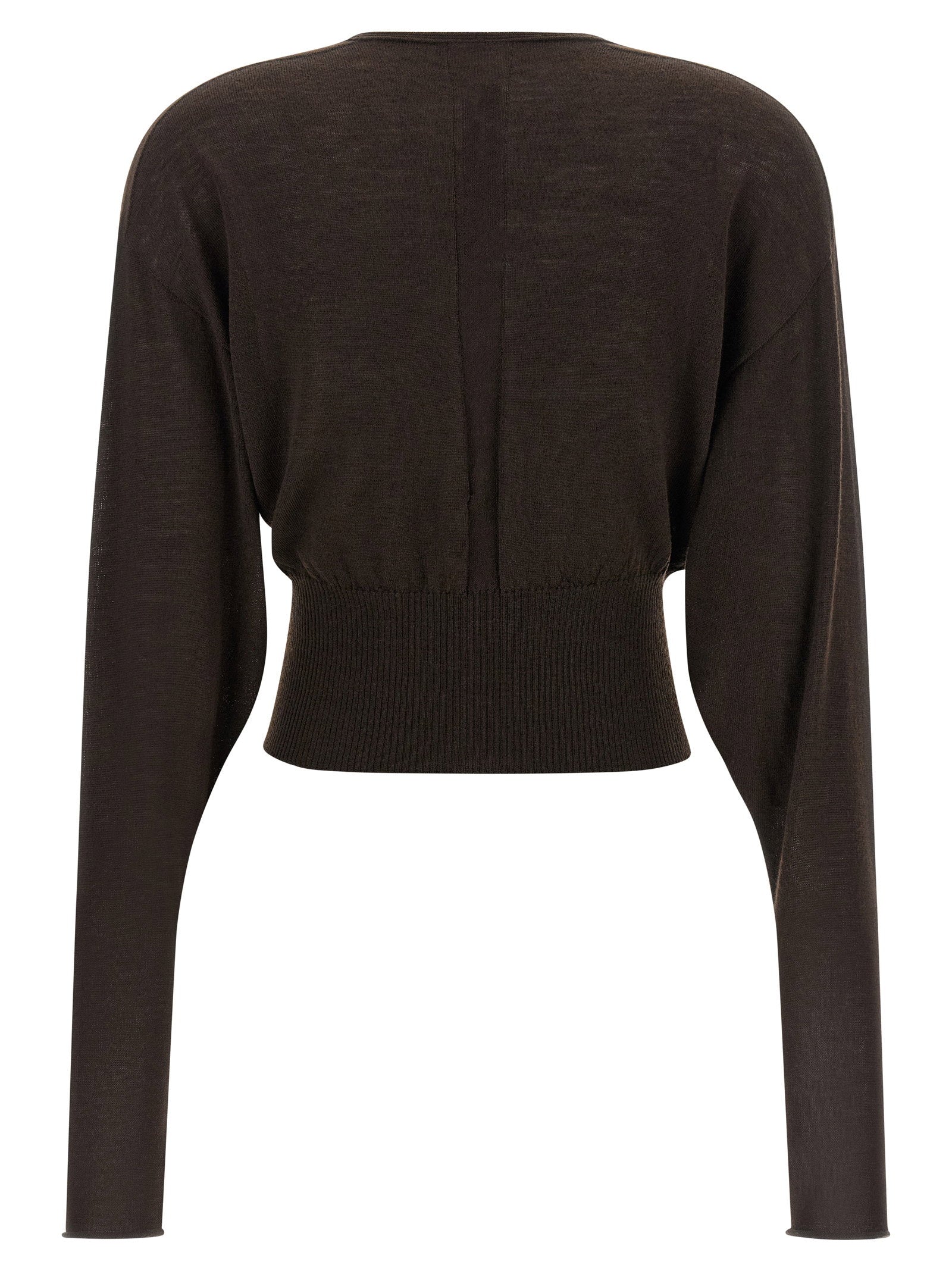 Rick Owens Rick Owens V Cropped Top