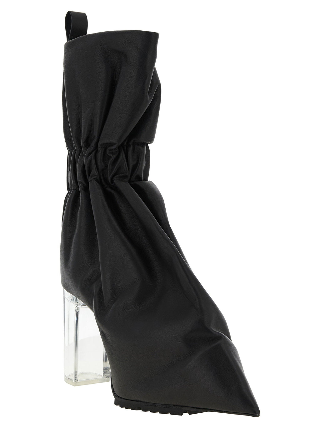 Rick Owens Rick Owens Pull On Cuffed Taquito Ankle Boots