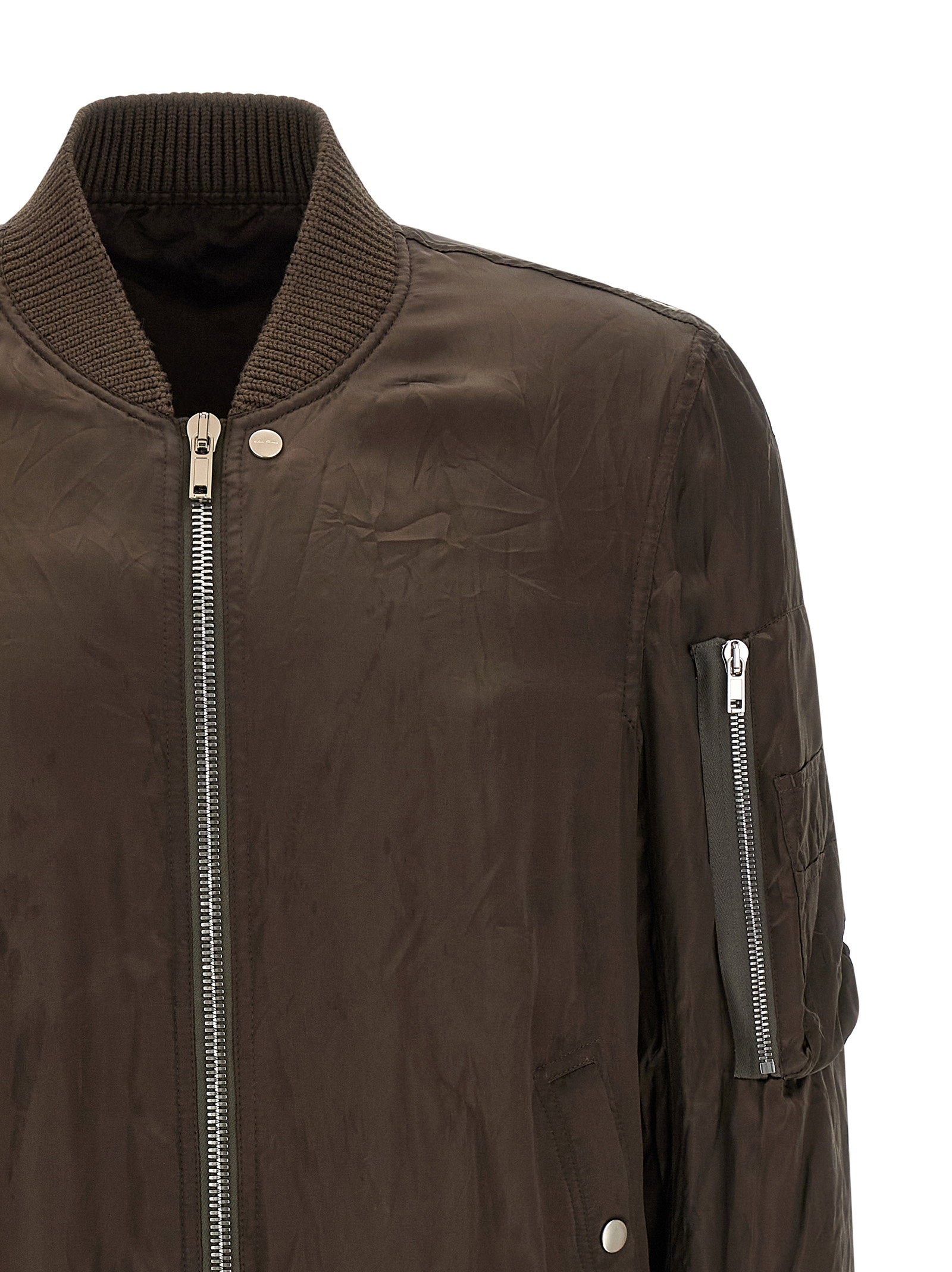 Rick Owens Rick Owens Classic Flight Bomber Jacket