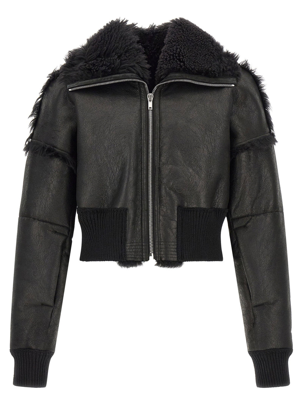 Rick Owens Rick Owens Flight Jkt Cropped Bomber Jacket
