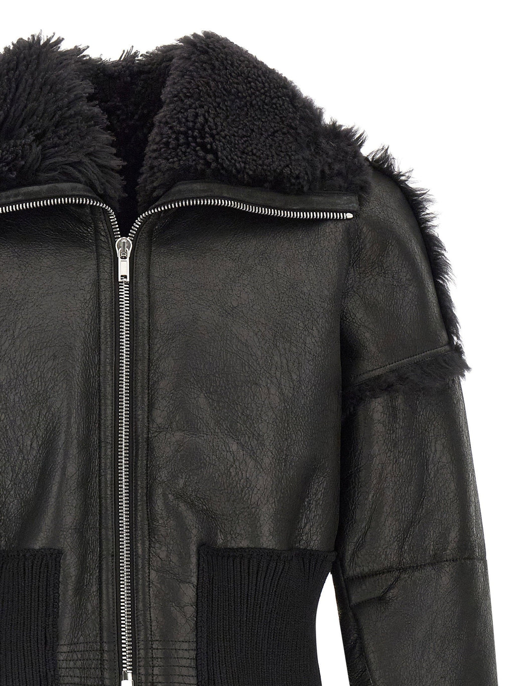 Rick Owens Rick Owens Flight Jkt Cropped Bomber Jacket