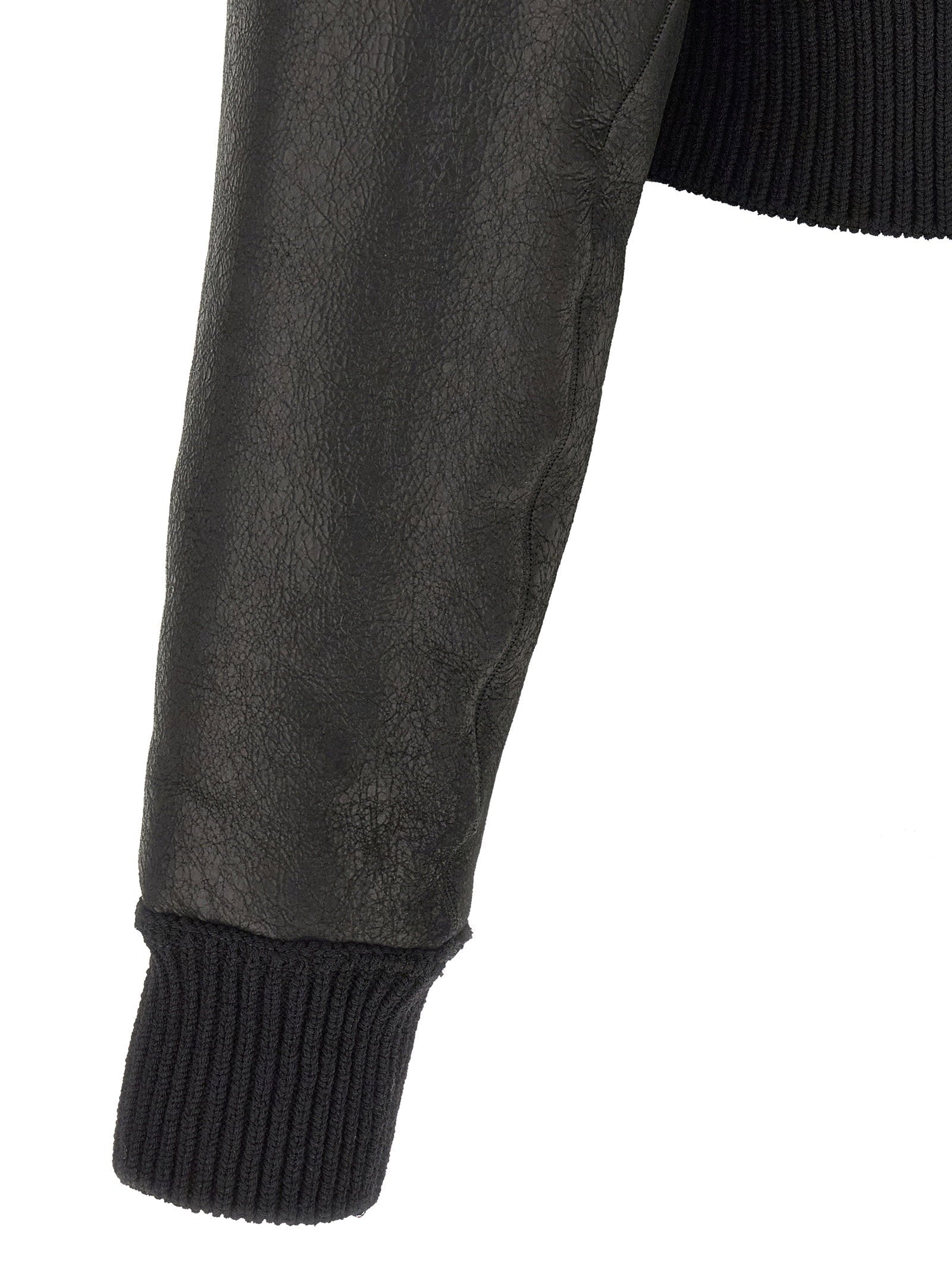 Rick Owens Rick Owens Flight Jkt Cropped Bomber Jacket