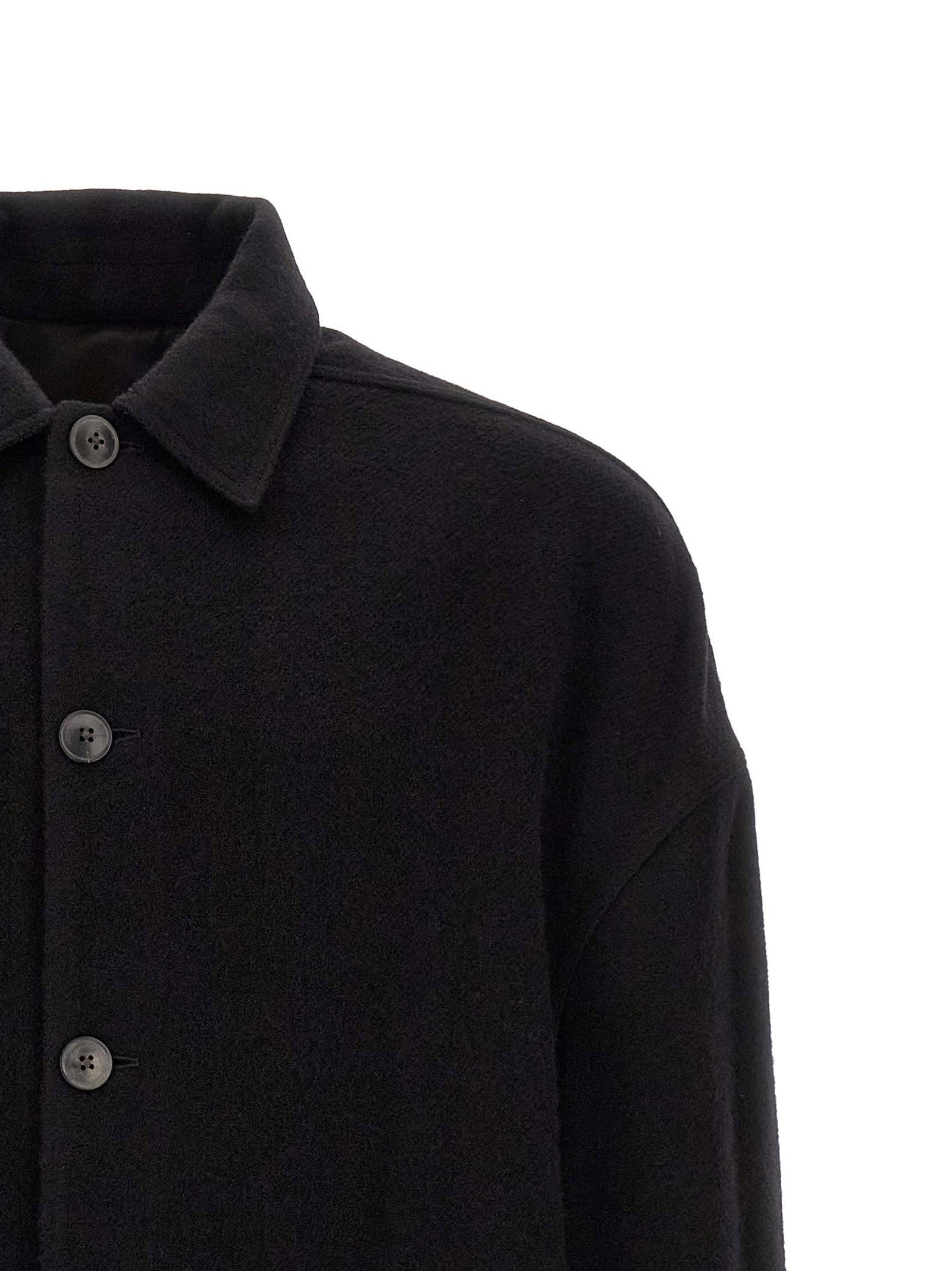 Rick Owens Rick Owens Buttoned Brad Coat